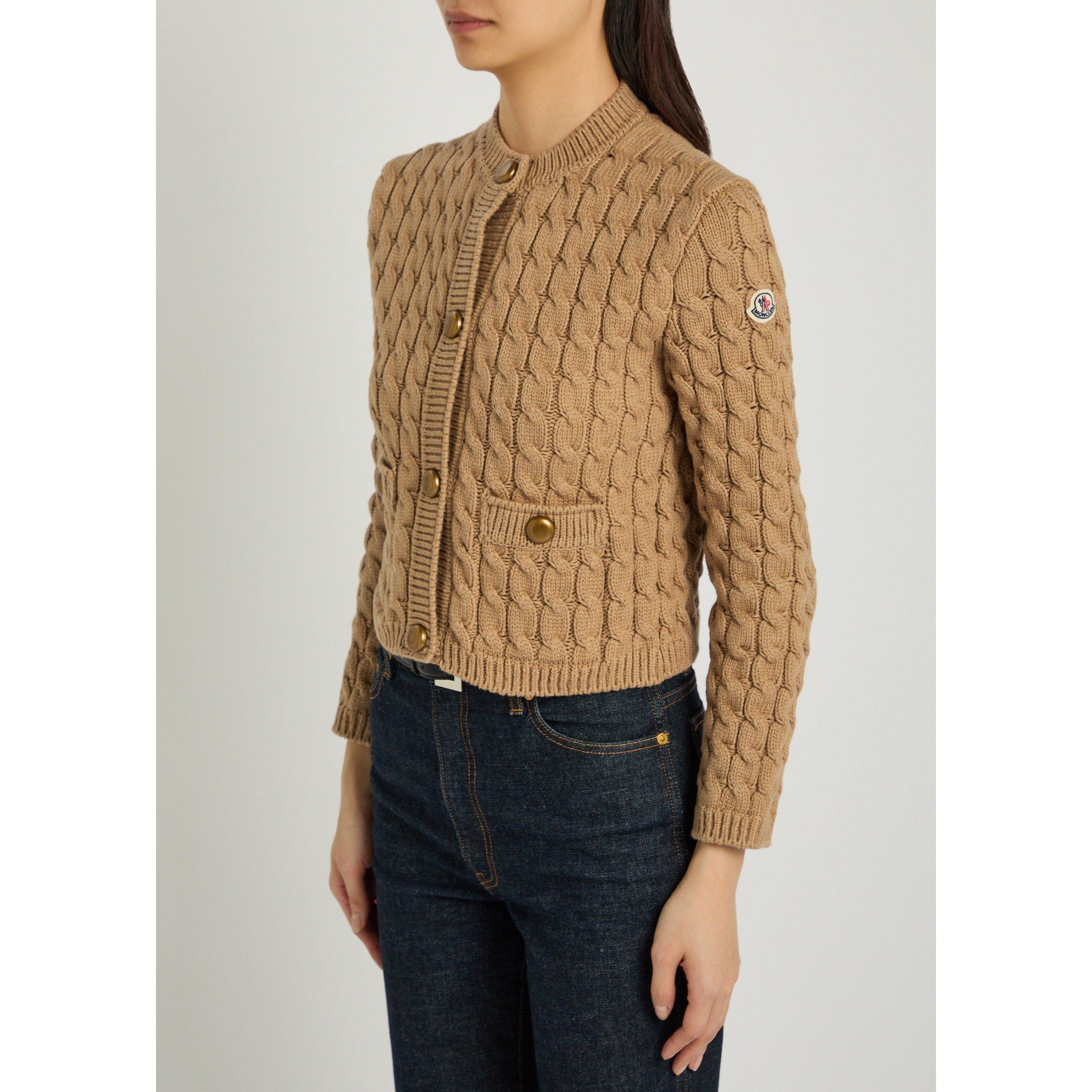 BROWN - Moncler - CARDIGAN - 2