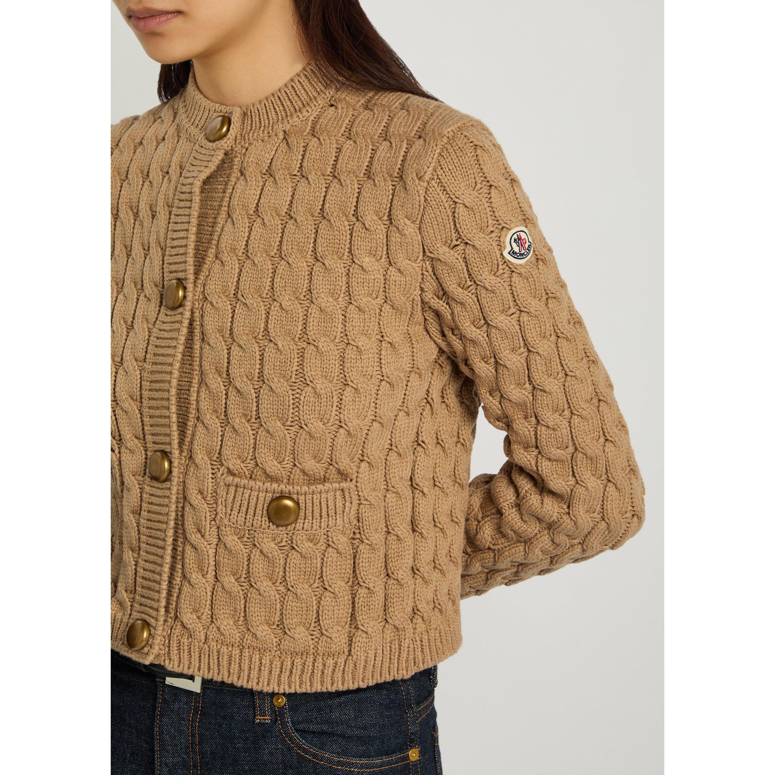 BROWN - Moncler - CARDIGAN - 4