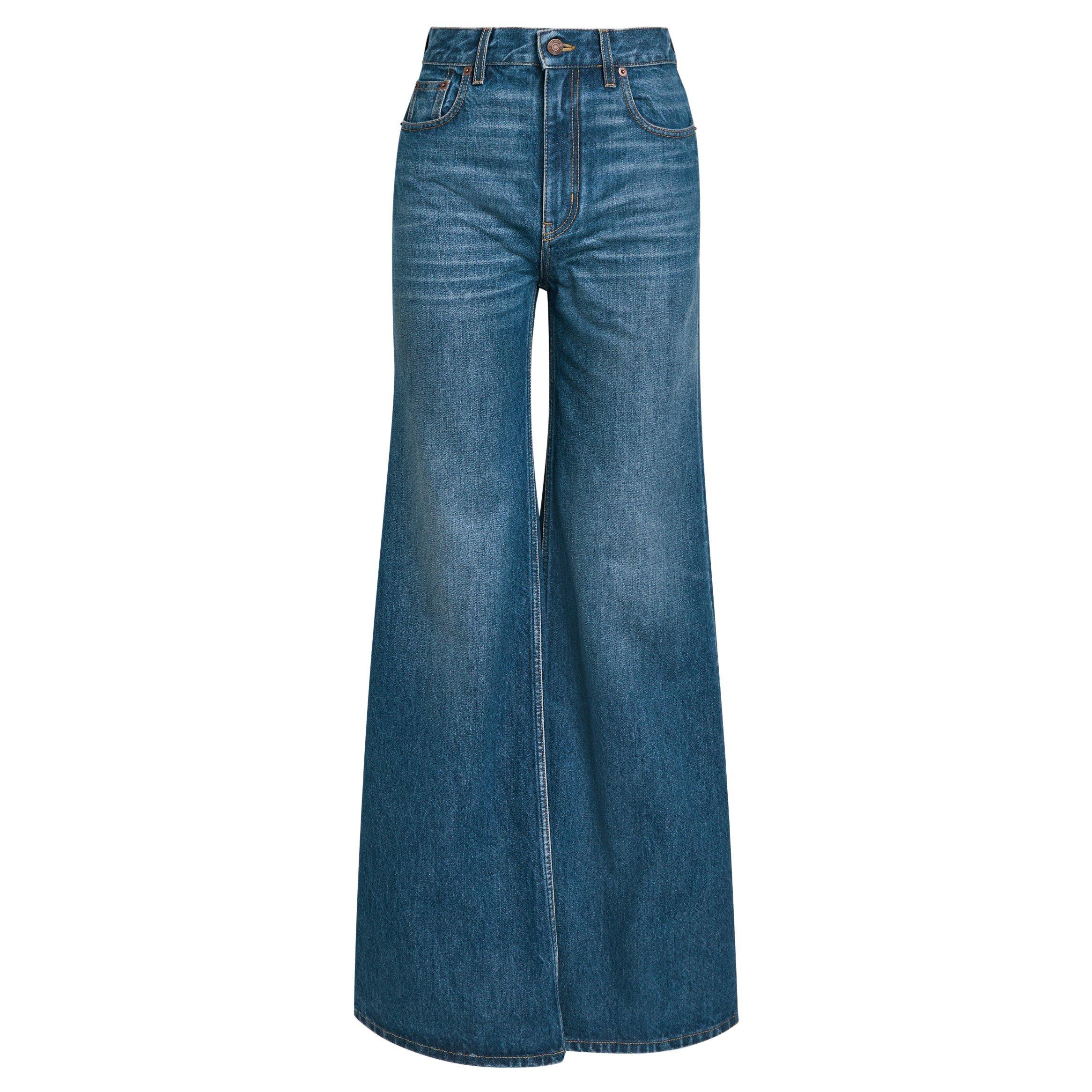 DENIM - Chloe - BROKEN BLUE COTTON DENIM