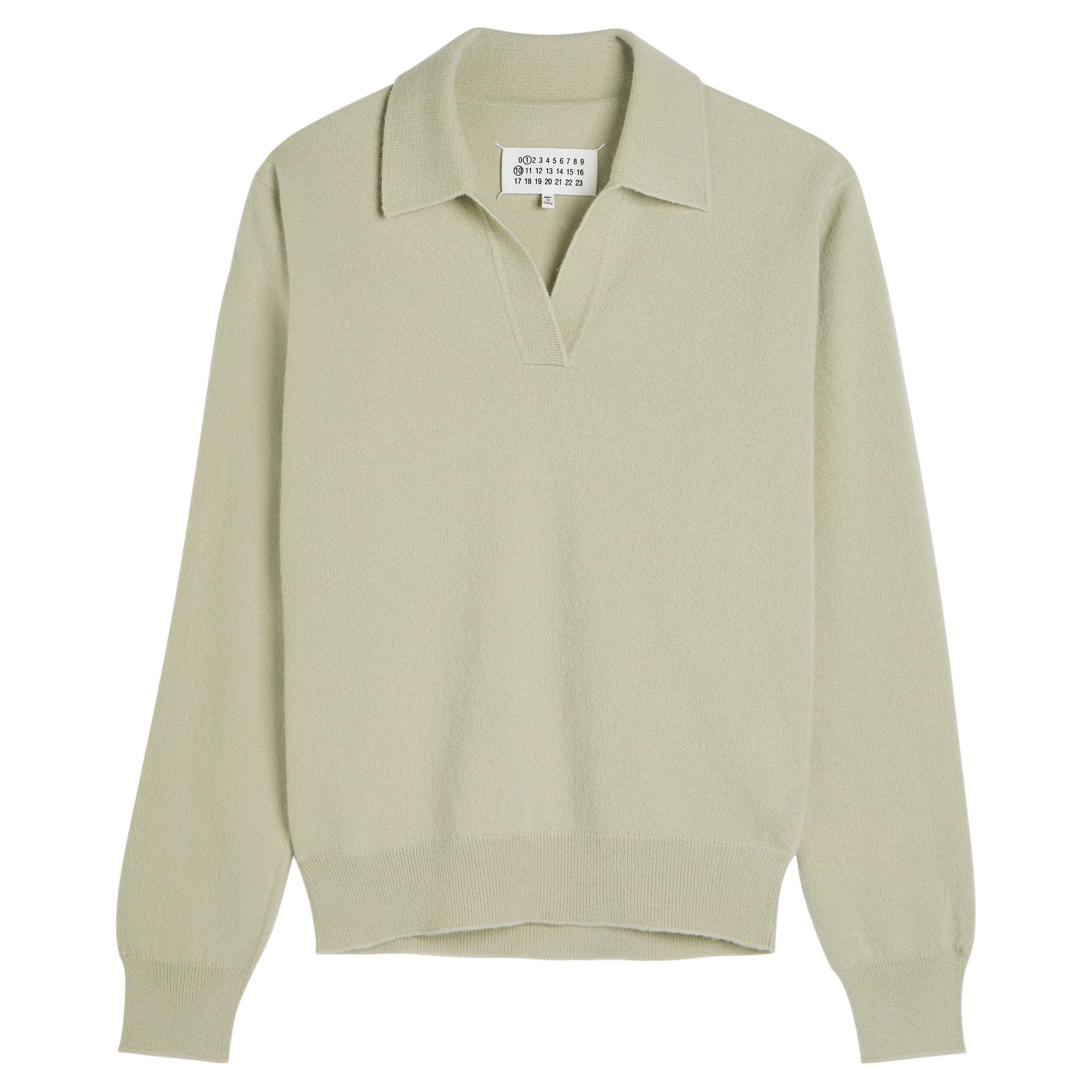 LIGHT GREEN - Maison Margiela - POLO SHIRT
