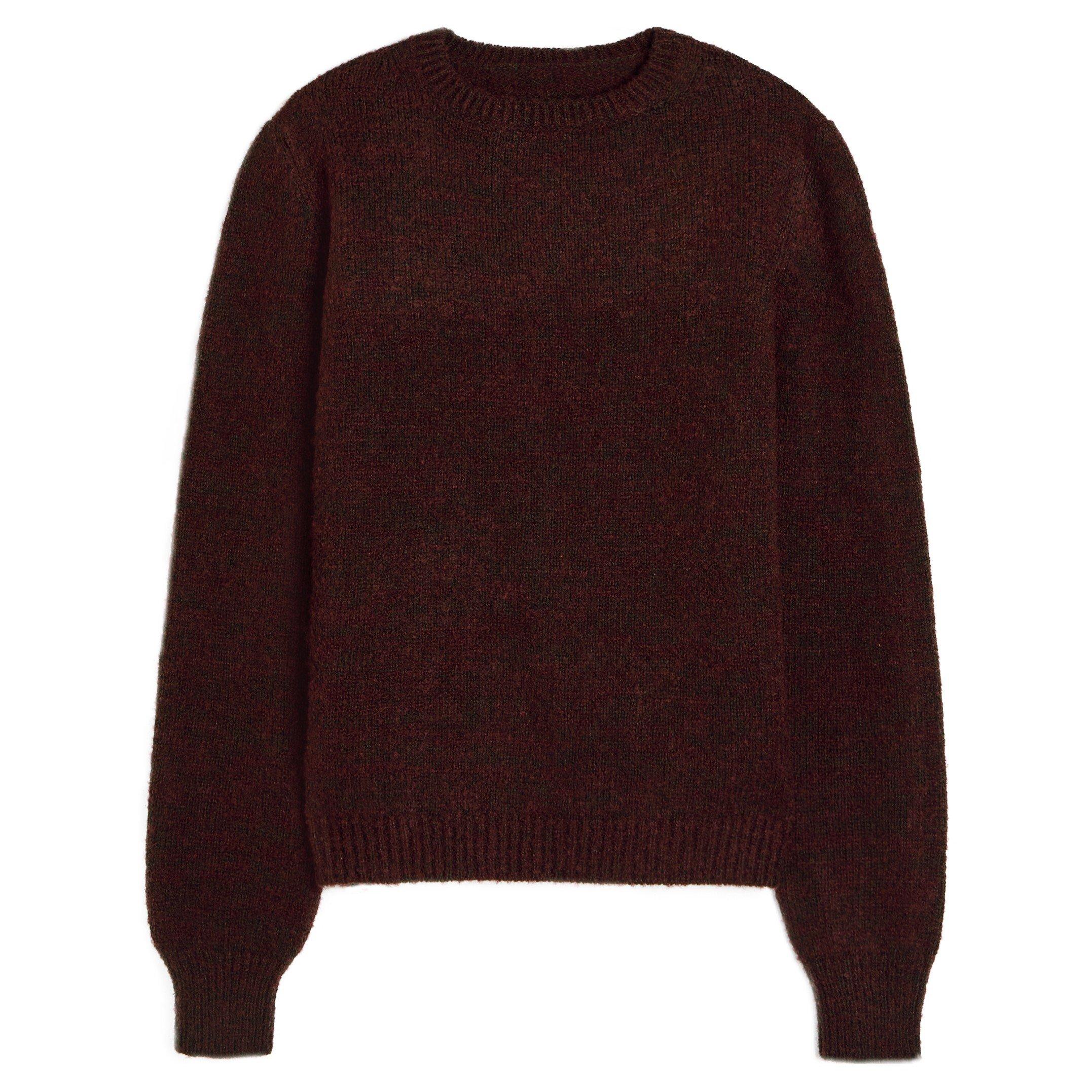 BURGUNDY - Maison Margiela - CREW NECK SWEATER