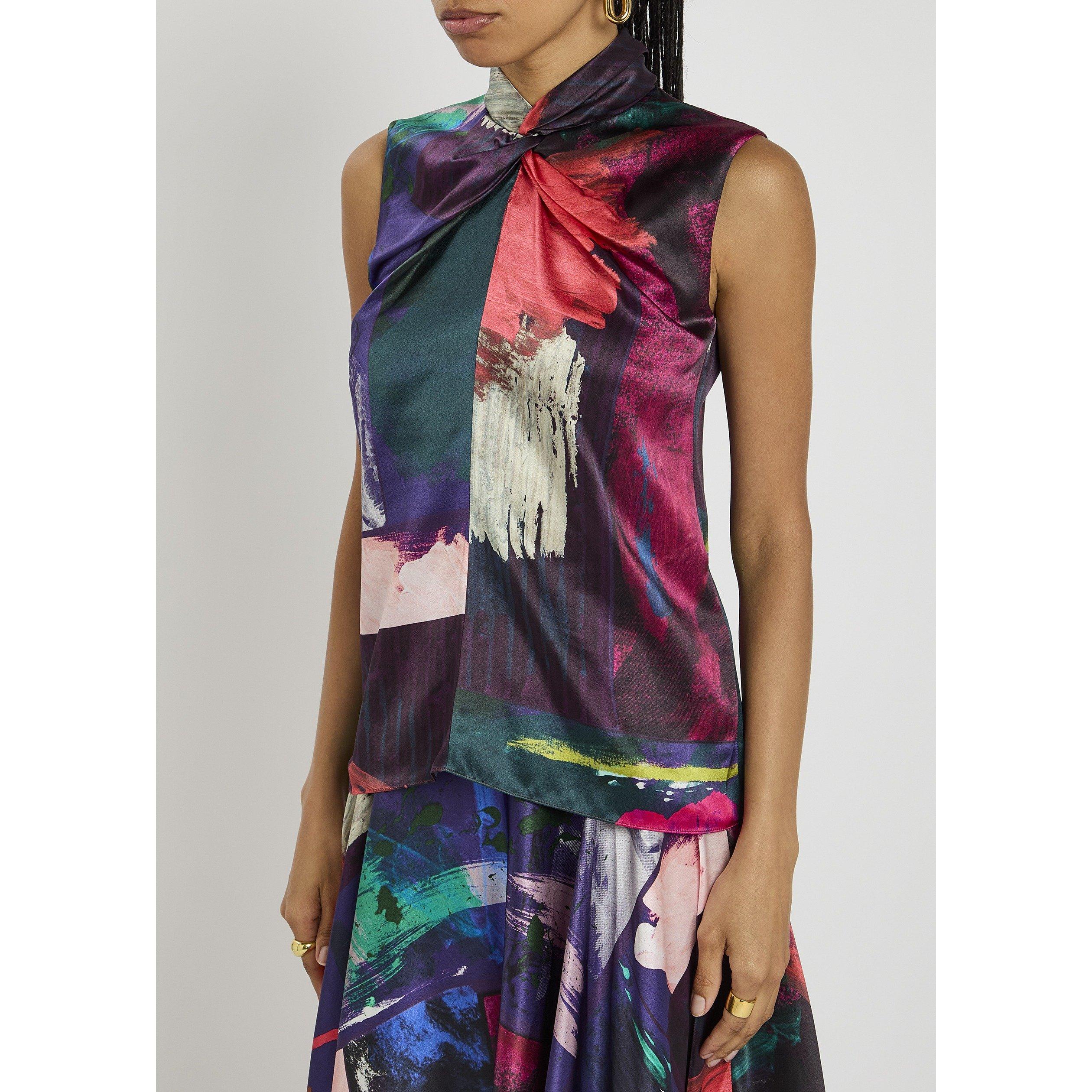 MULTI PRINT - Roksanda Ilincic - AVA TOP - 2
