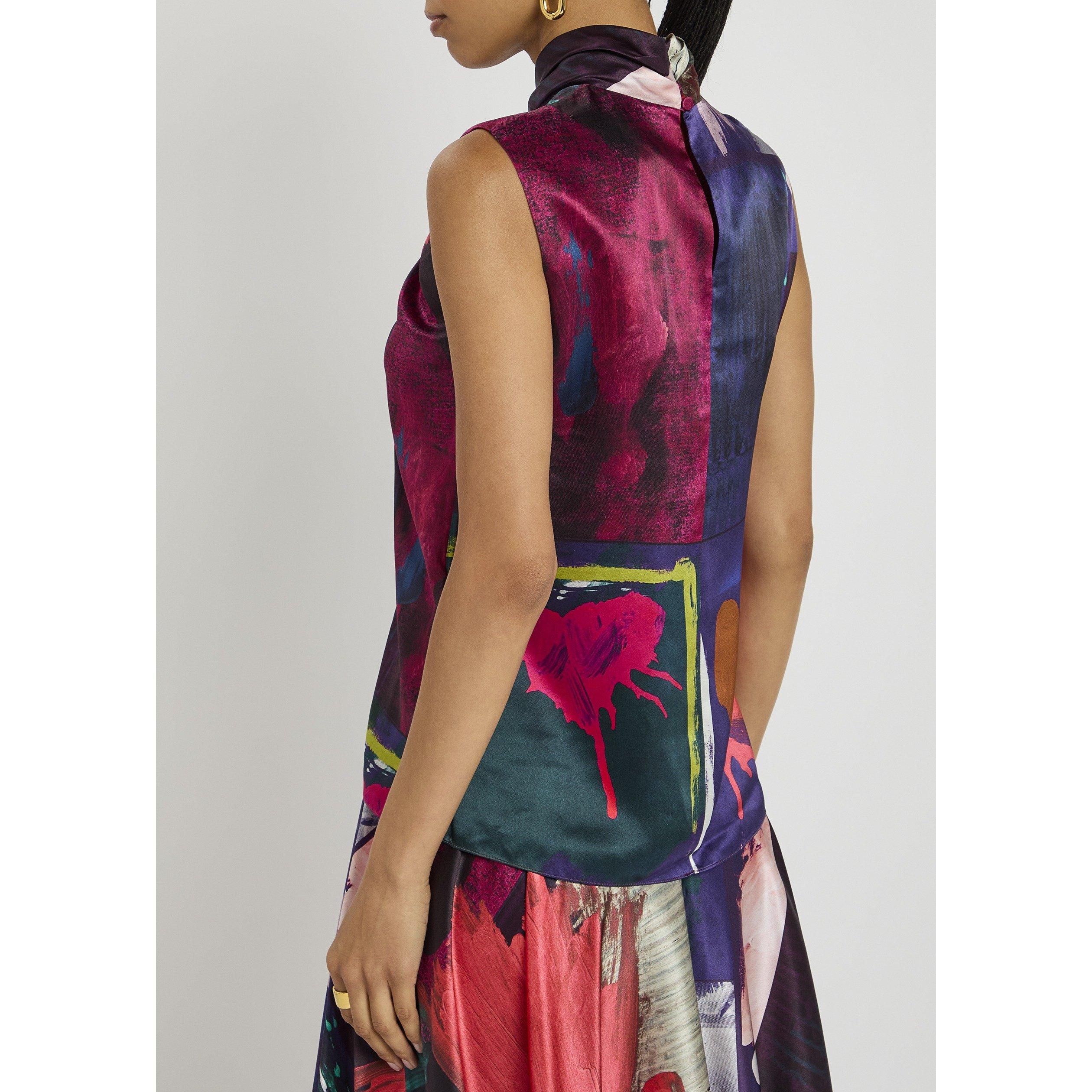 MULTI PRINT - Roksanda Ilincic - AVA TOP - 3