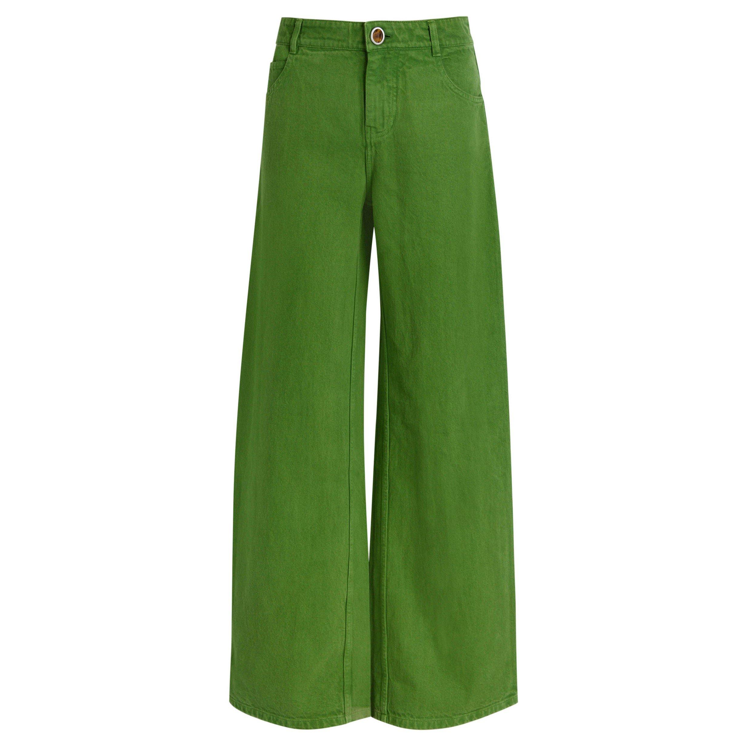 Christopher Esber Women's Relaxed Cotton Wide Jeans