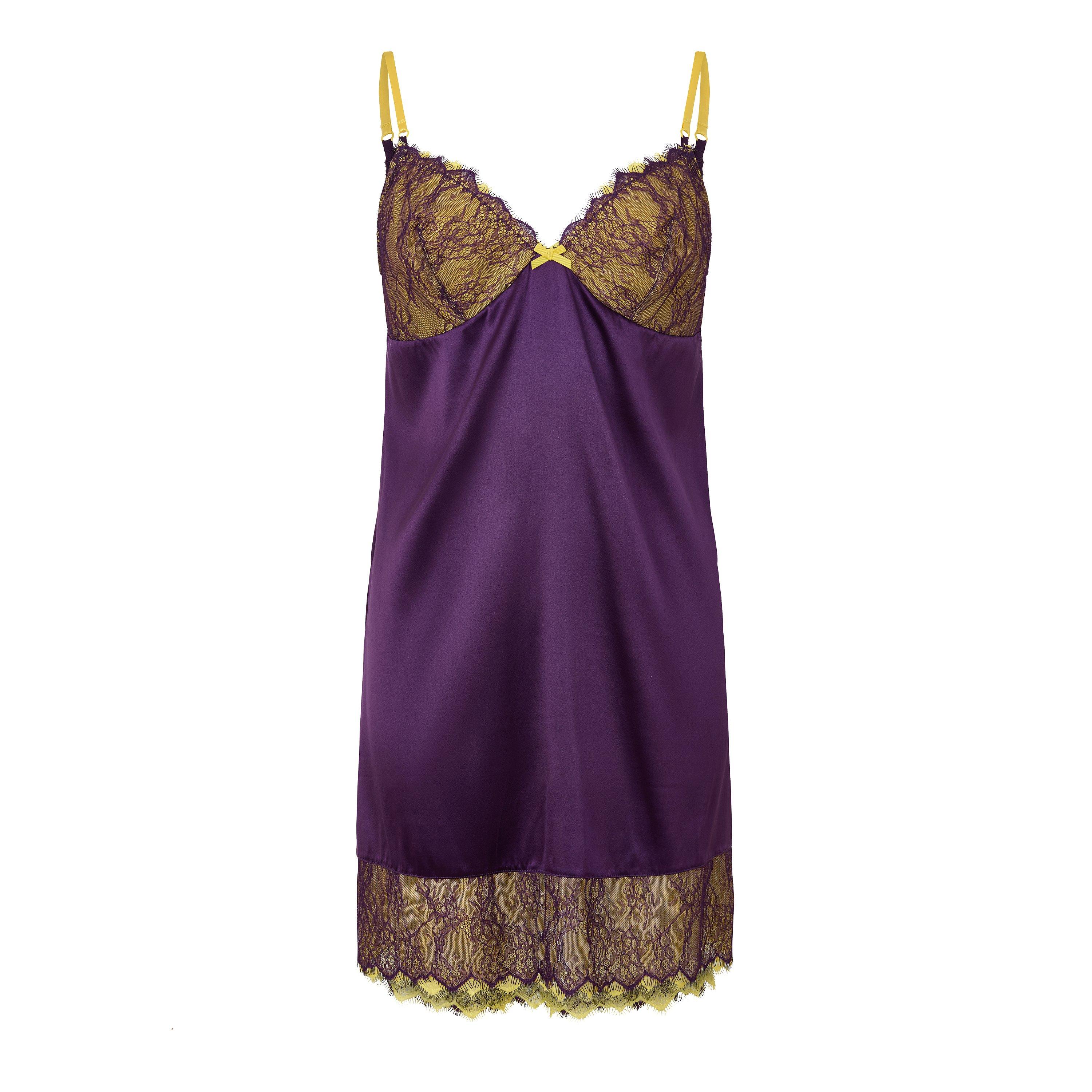 PURPLE AND OTHE - Elle MacPherson - EYELASH CHEMISE - 1