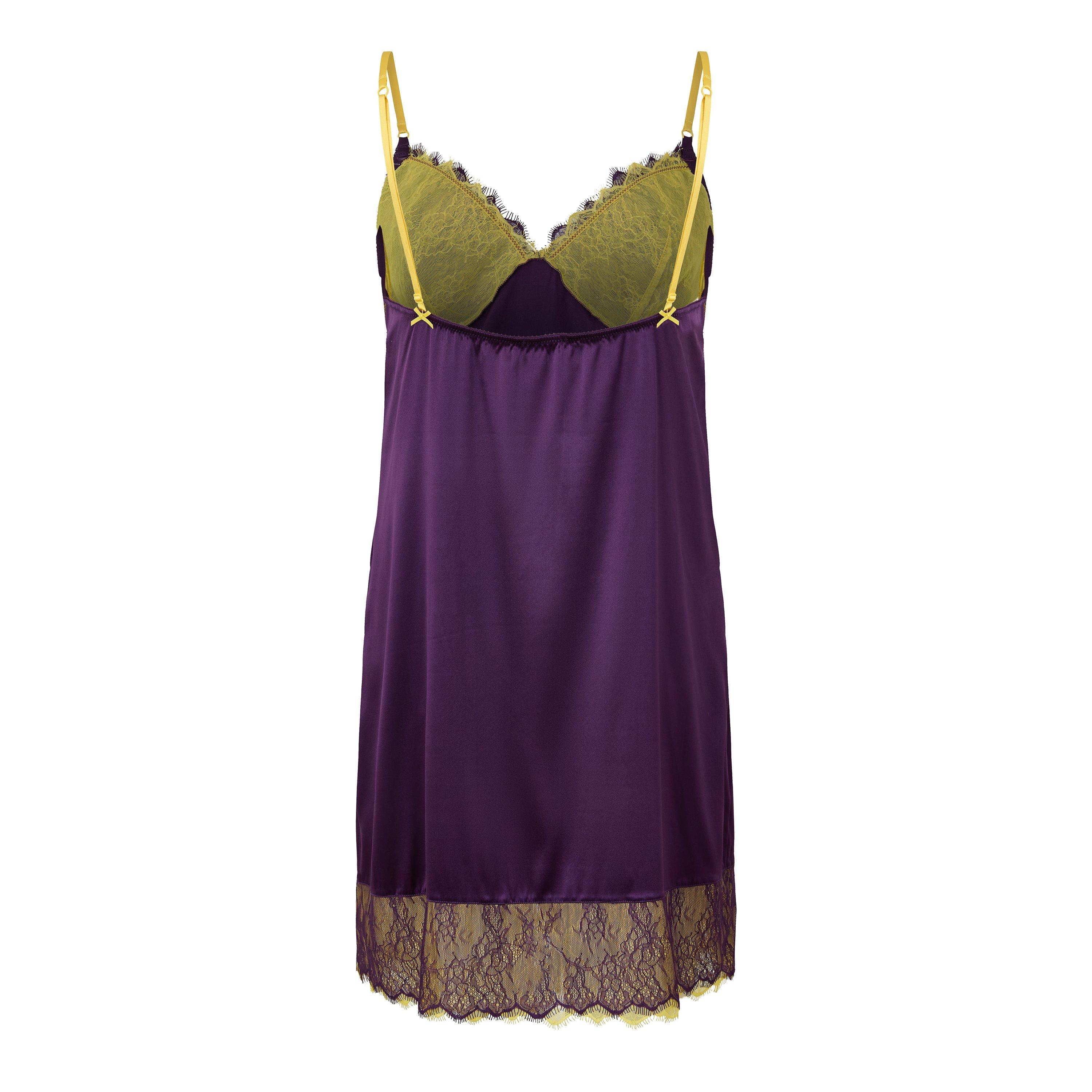 PURPLE AND OTHE - Elle MacPherson - EYELASH CHEMISE - 2