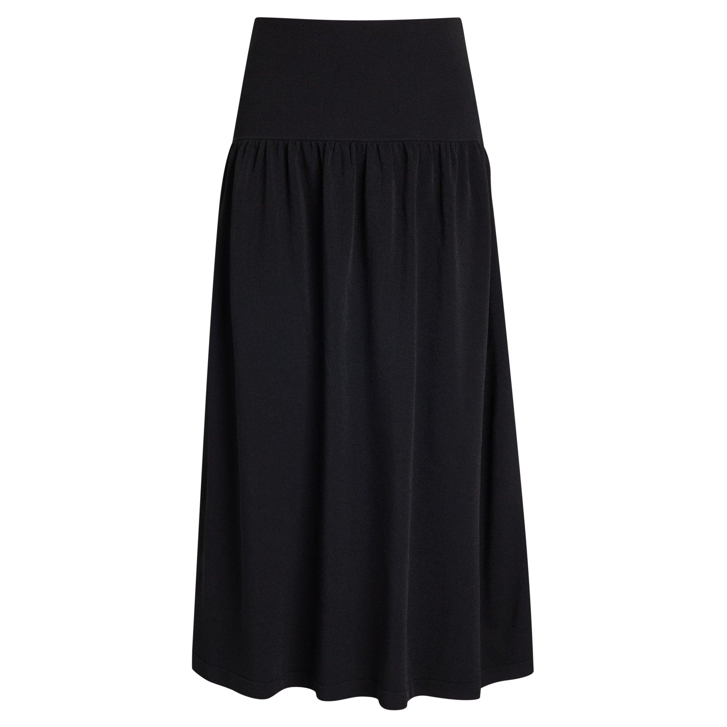 BLACK - Vince - LS COMPACT DROP WAIST SKIRT