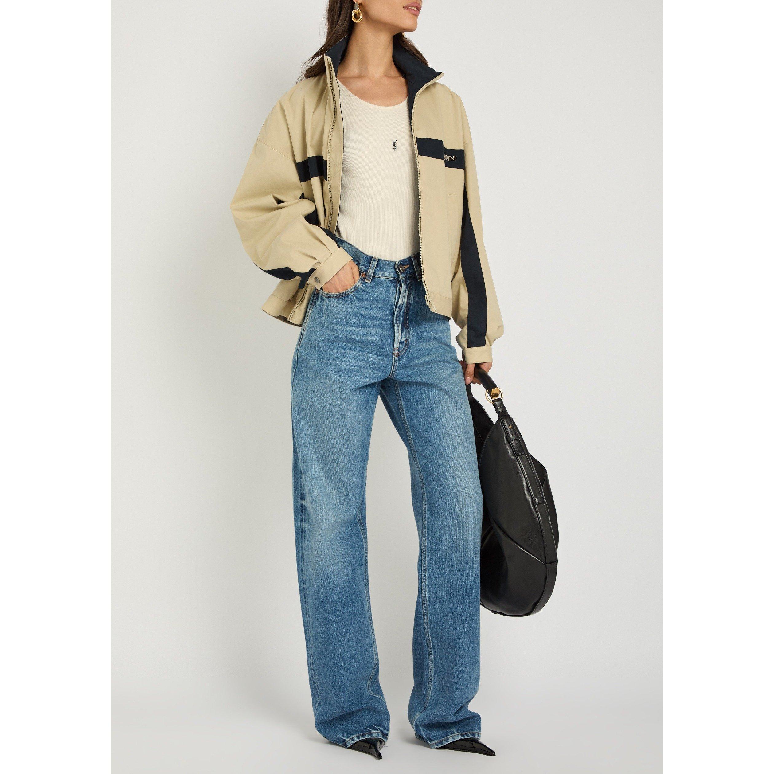 DENIM - Saint Laurent - V WAIST BAGGY JEANS - 5