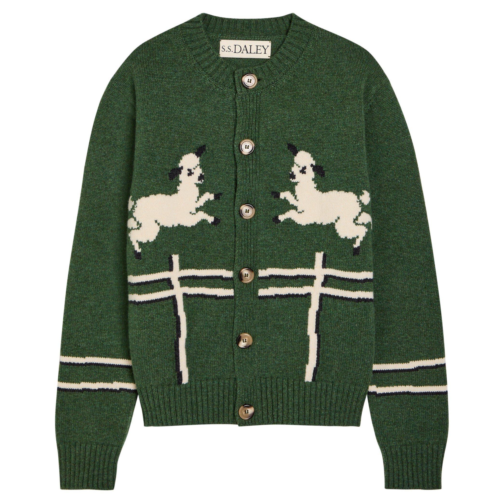 DARK GREEN - Unknown - CYRIL CARDIGAN