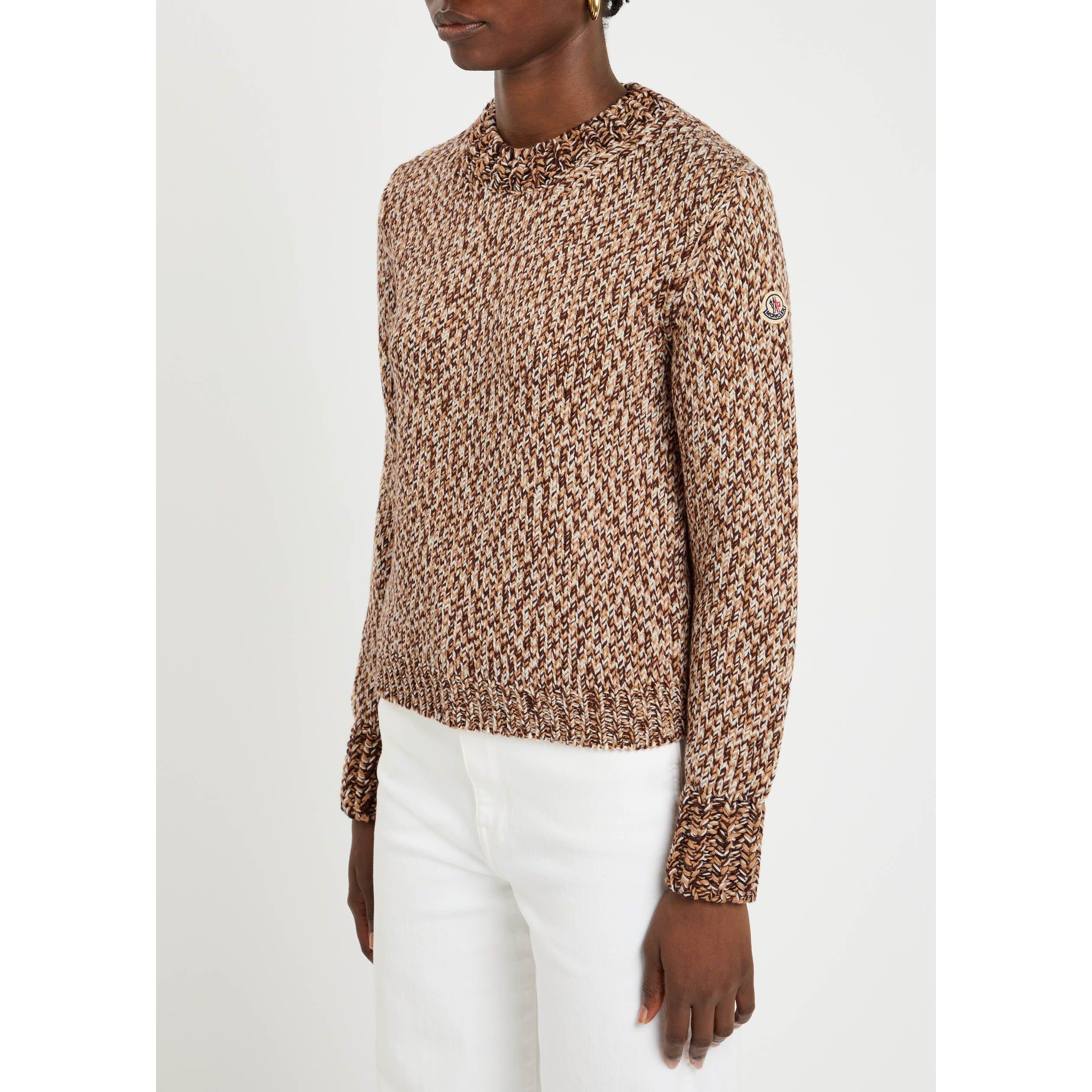 BROWN AND OTHER - Moncler - CREW NECK - 2