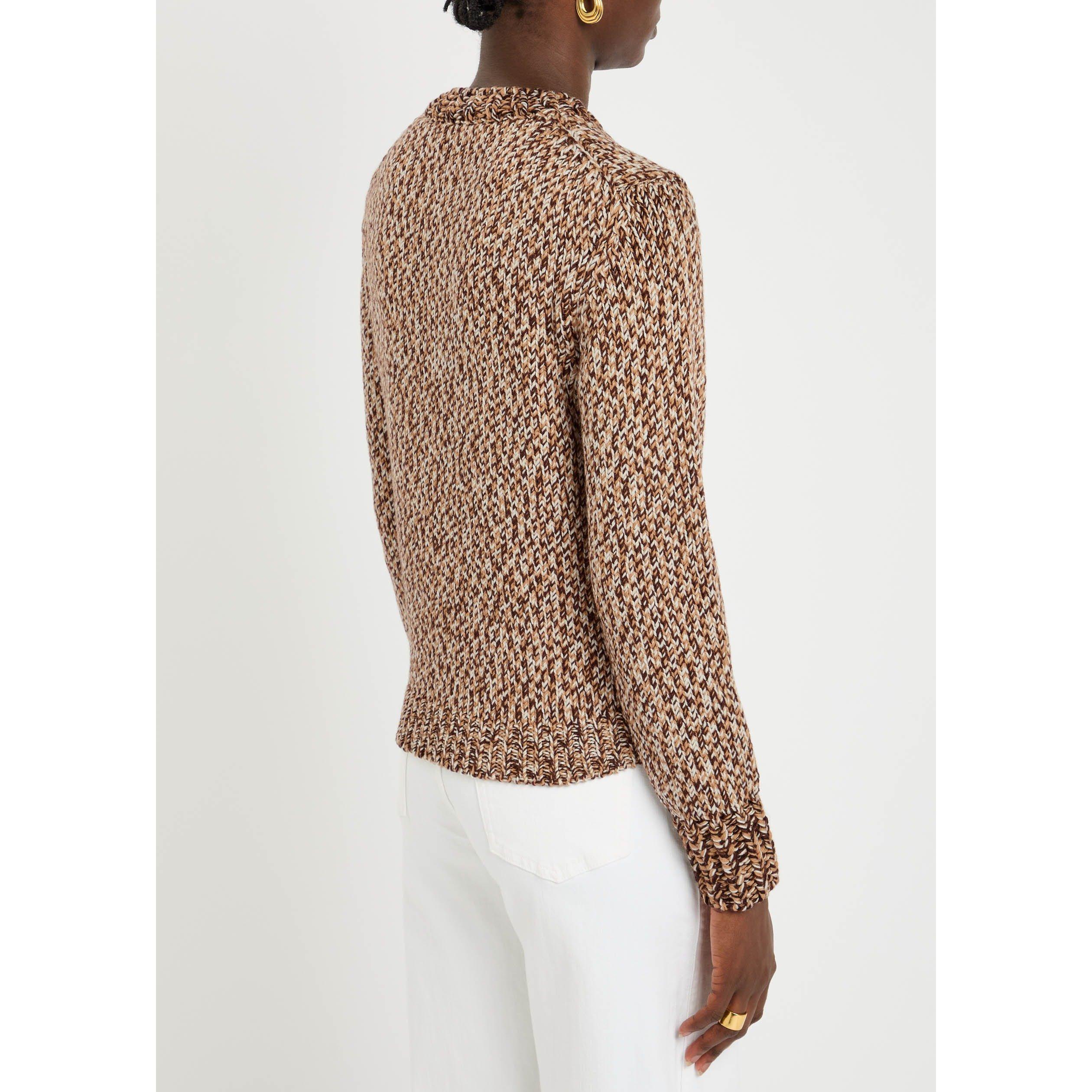 BROWN AND OTHER - Moncler - CREW NECK - 3