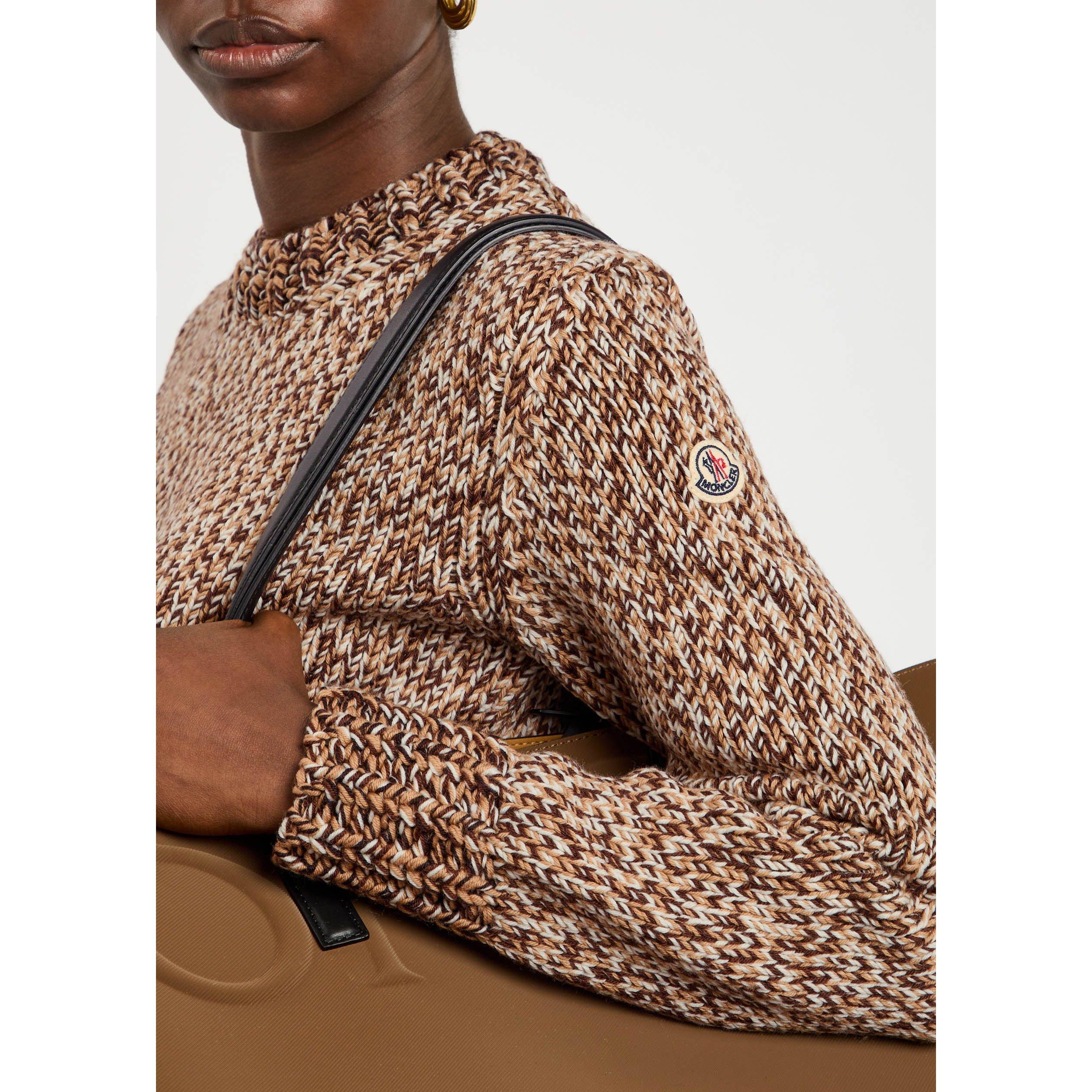 BROWN AND OTHER - Moncler - CREW NECK - 4