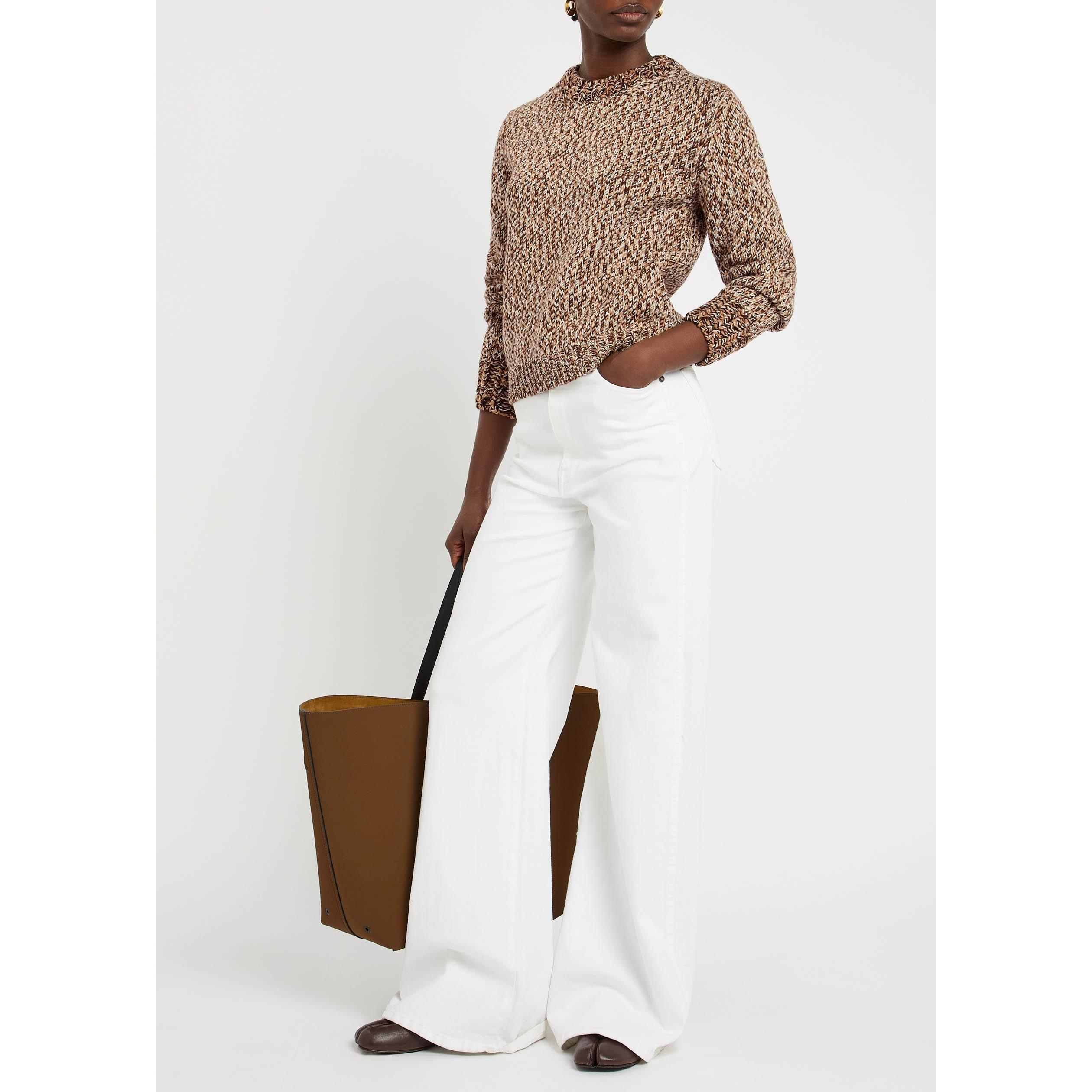 BROWN AND OTHER - Moncler - CREW NECK - 5