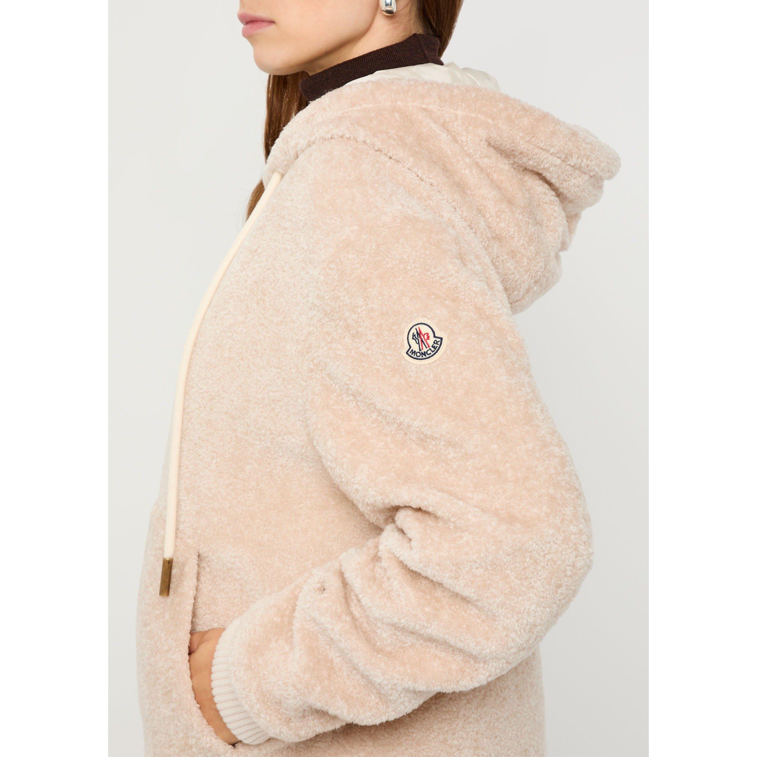 WHITE - Moncler - Women's Reversible Zip-Through Cardigan - 4