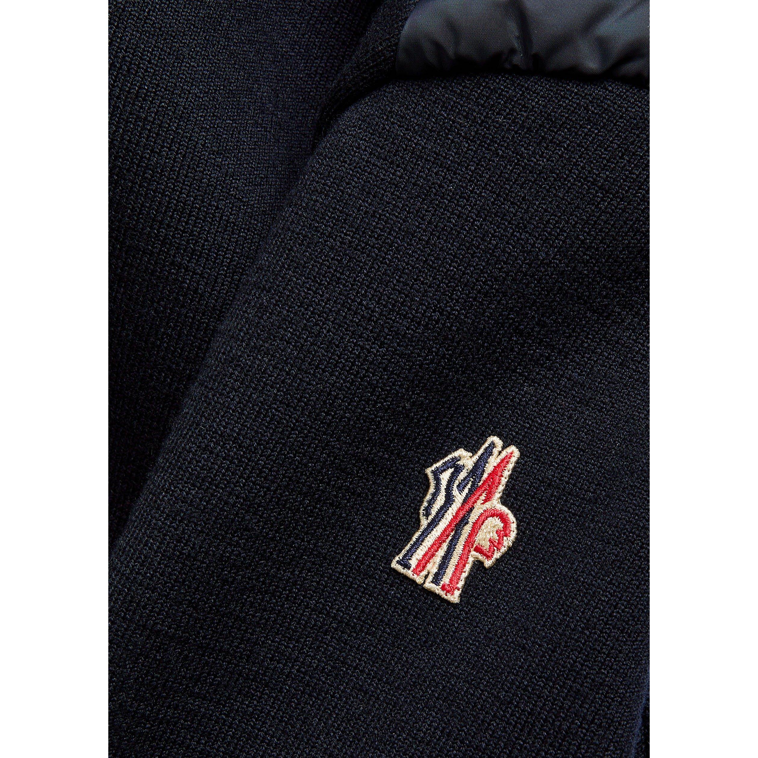 NAVY - Moncler Grenoble - Men's Wool Crew-Neck Jumper - 4