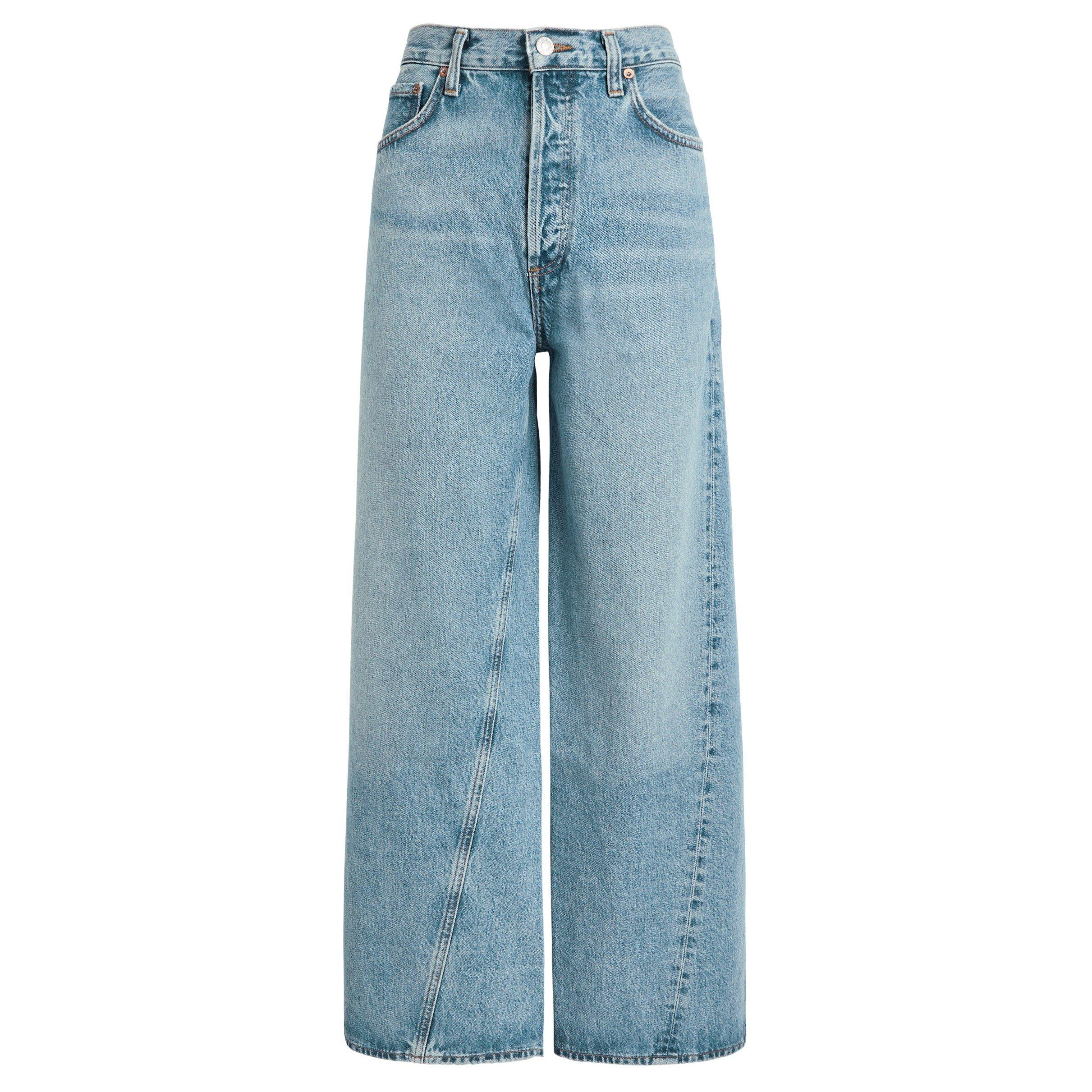 BLUE - Agolde - JE TWIST LOW SLUNG BAGGY IN ST