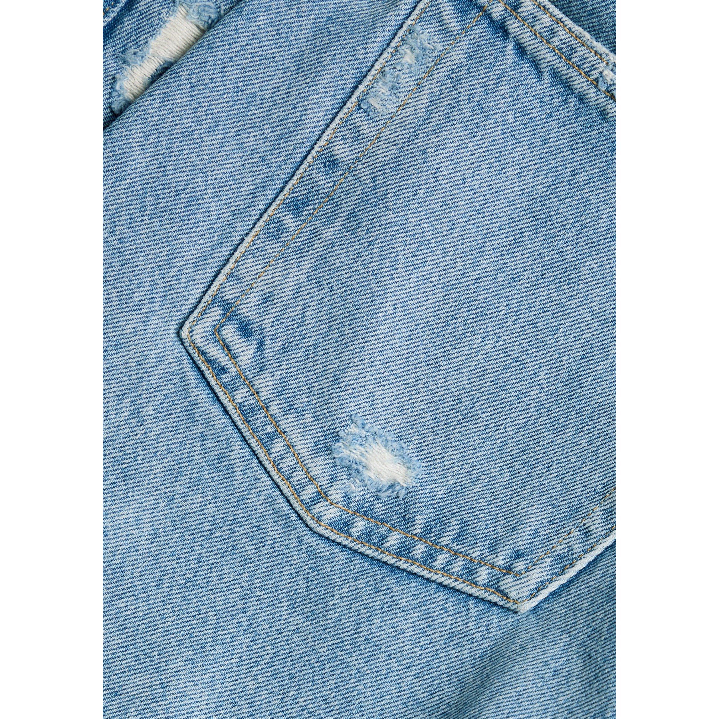 BLUE - Agolde - SH PARKER LONG SHORT IN SWAPME - 4