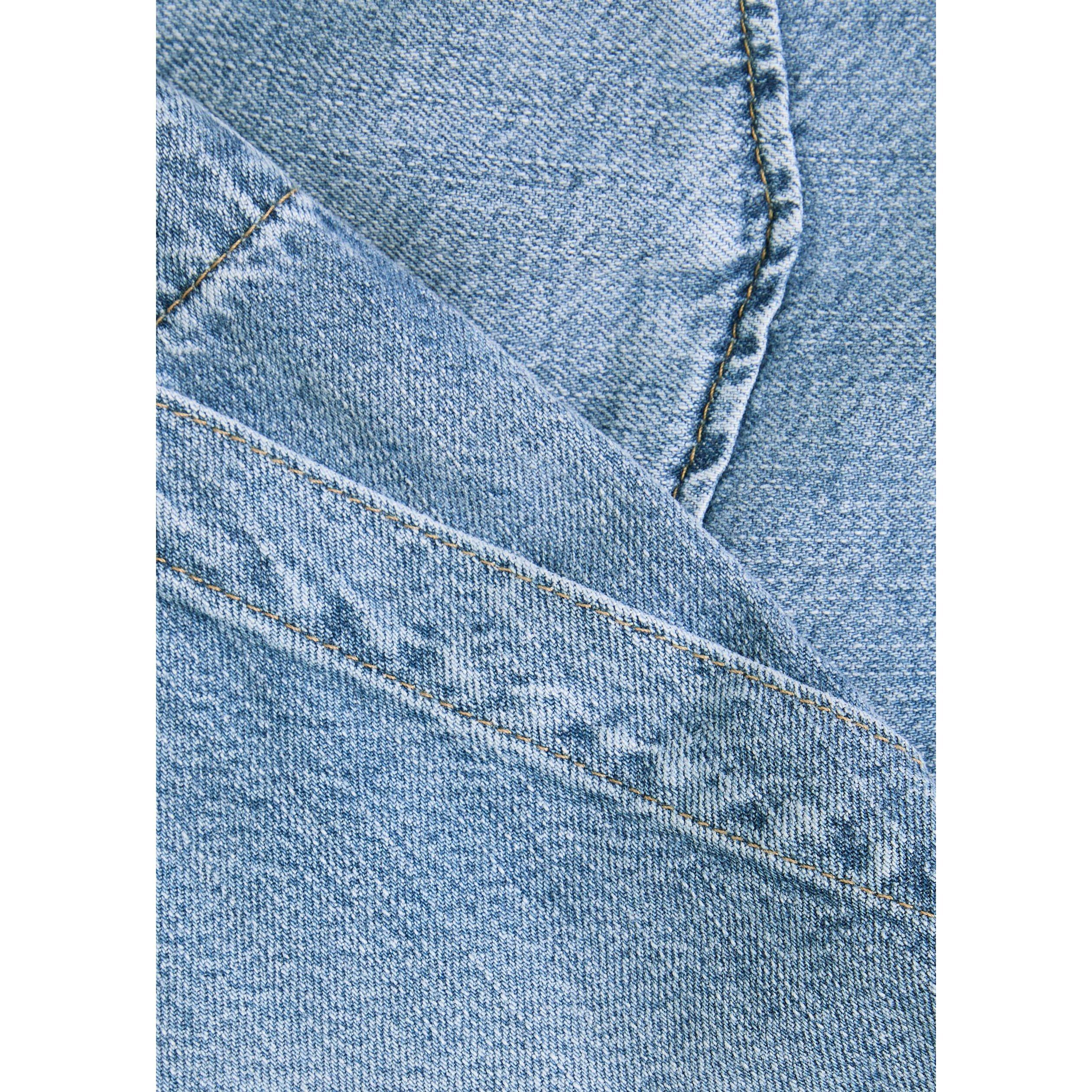 INDIGO - Good American - Women's Lite Linen Denim Shorts - 4