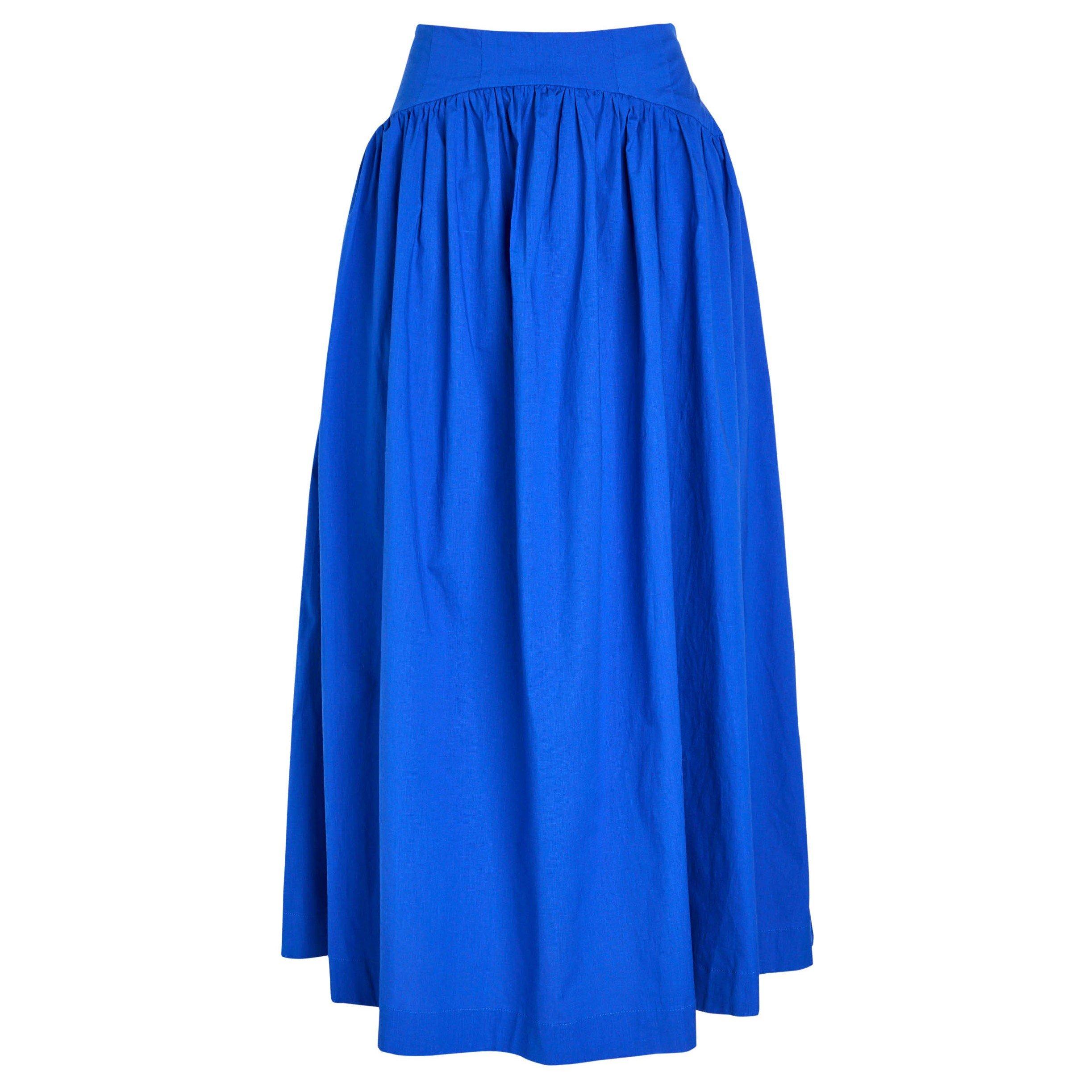 BLUE - Sister Jane - LS DIARY MIDI SKIRT