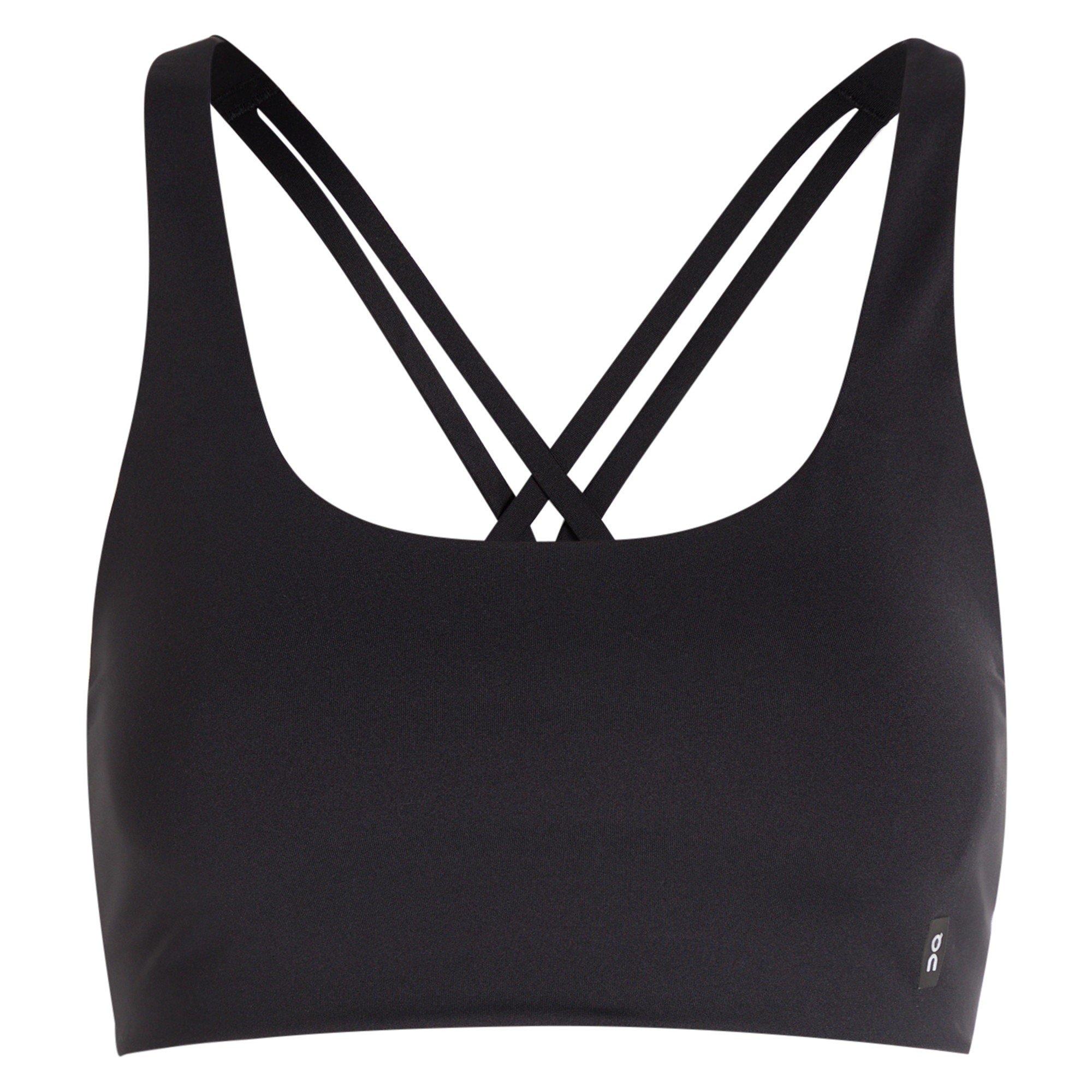 BLACK - On - Women's Studio Low Impact Sports Bra - 1