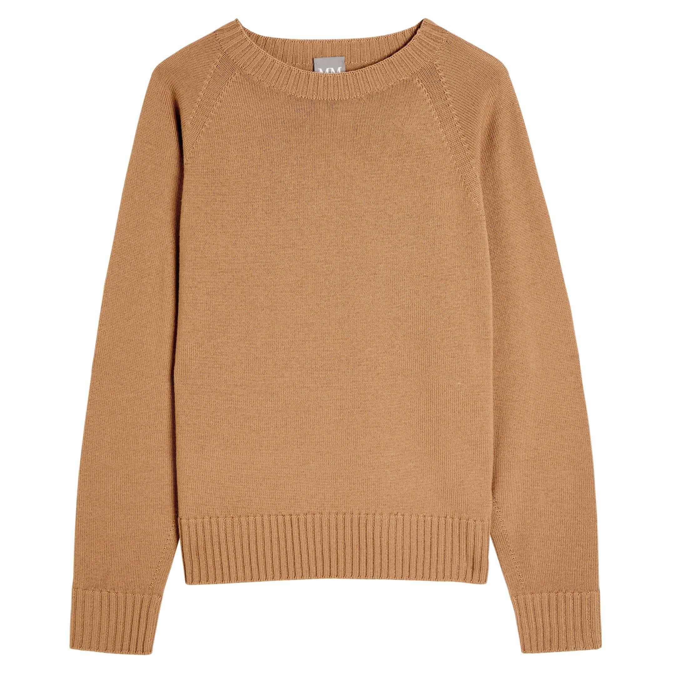 CAMEL - Max Mara - KW EBANO WOOL LS SWEATER