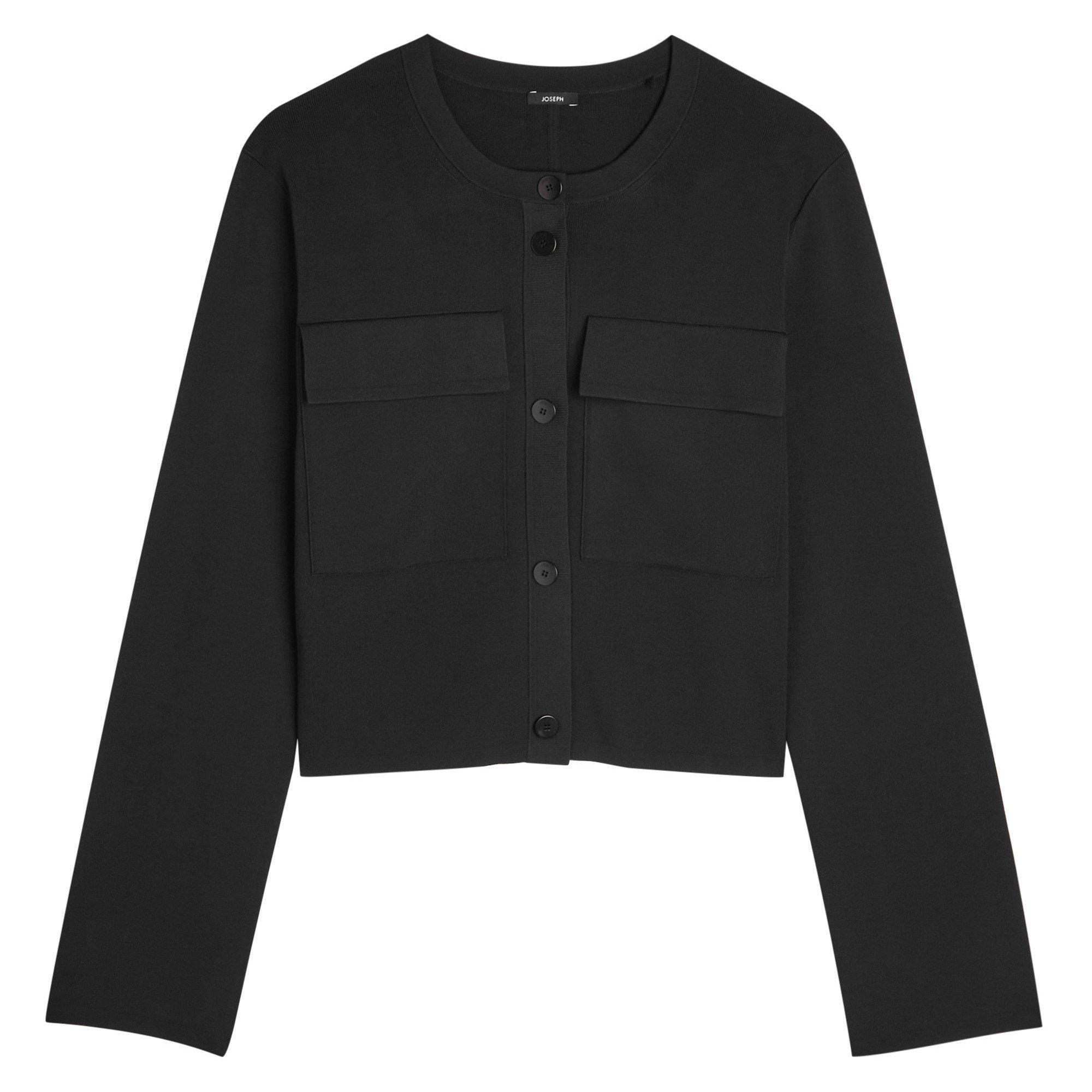 BLACK - Joseph - J JACKET FULL NEEDLE VISCOSE