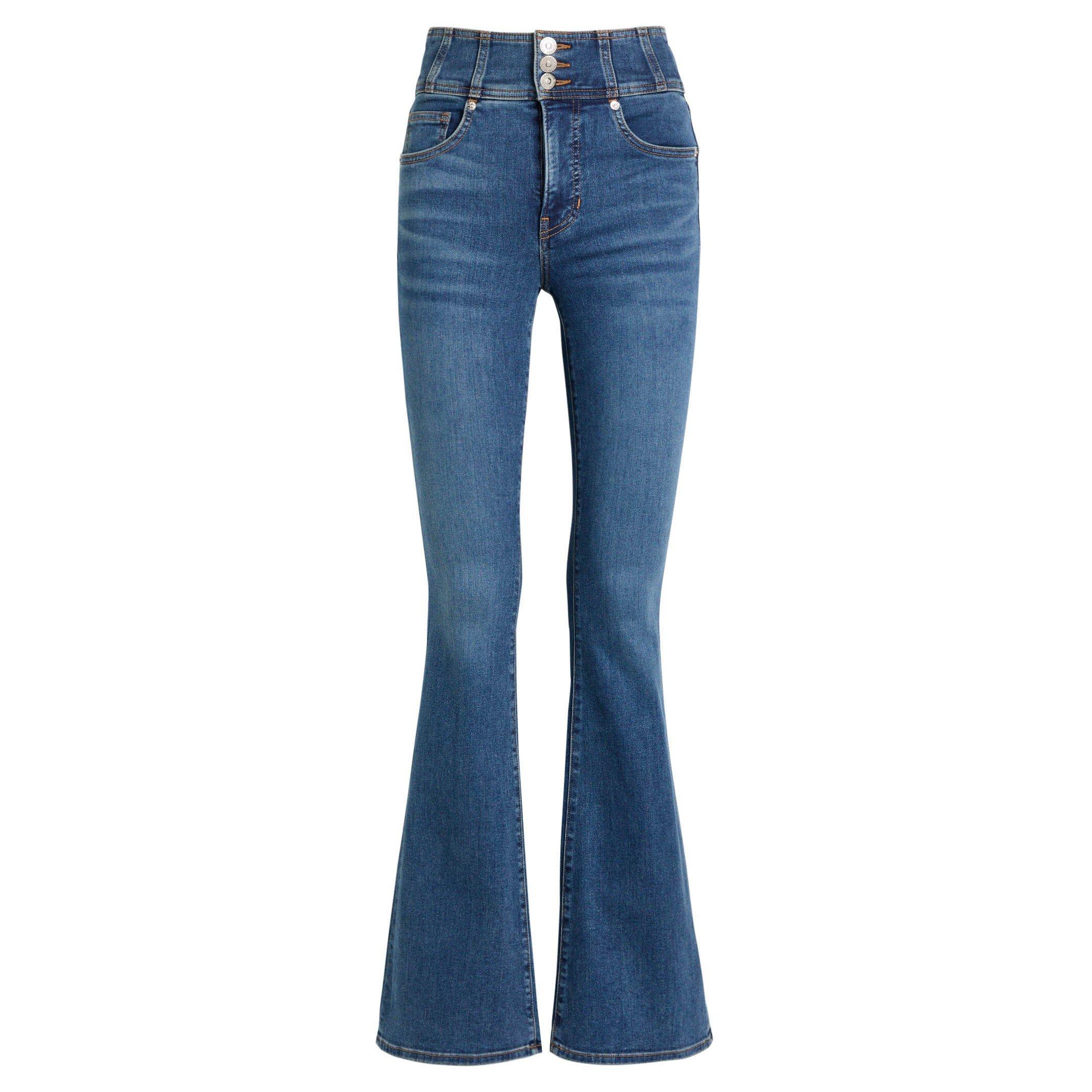 BLUE - Veronica Beard - TR BEVERLY HIGH RISE SKINNY FL