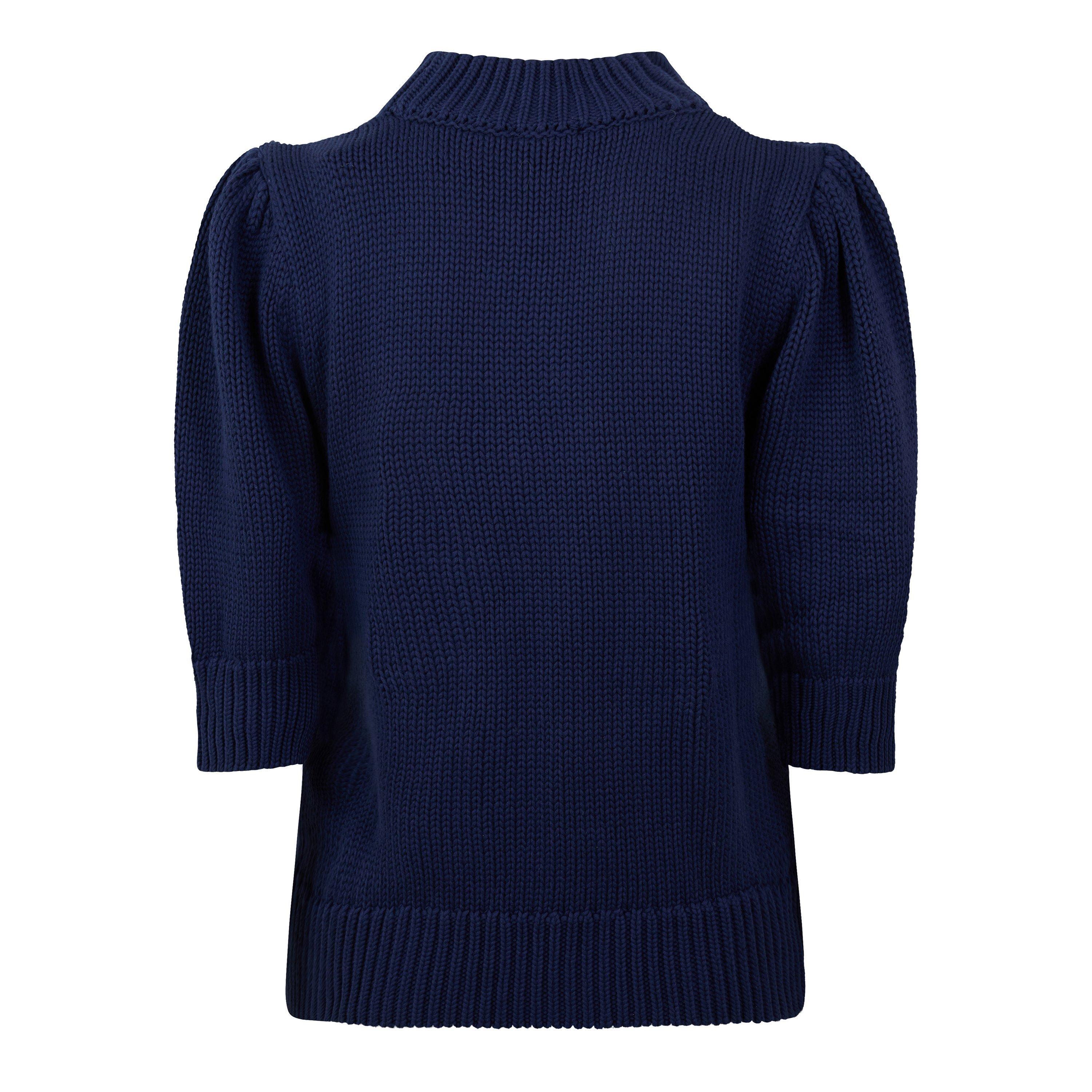 NAVY - Rails - K MARIONA SS KNIT TOP - 2