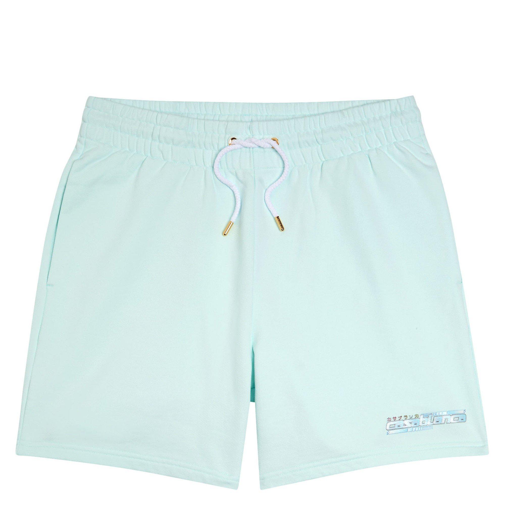 LIGHT BLUE - Casablanca - CAS MANGA TENNIS BALL SHORTS