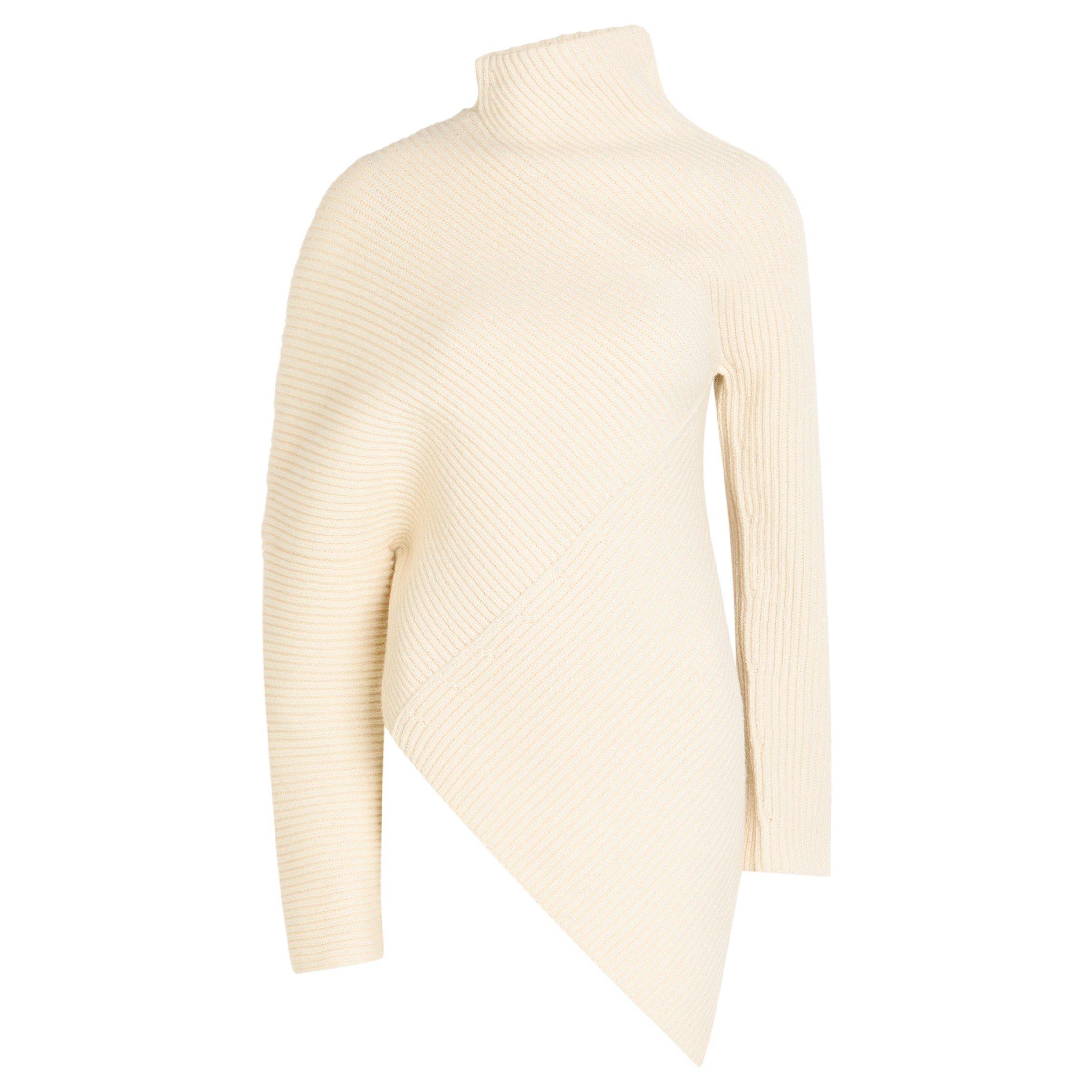 WHITE - Alaia - TWISTED JUMPER - 1