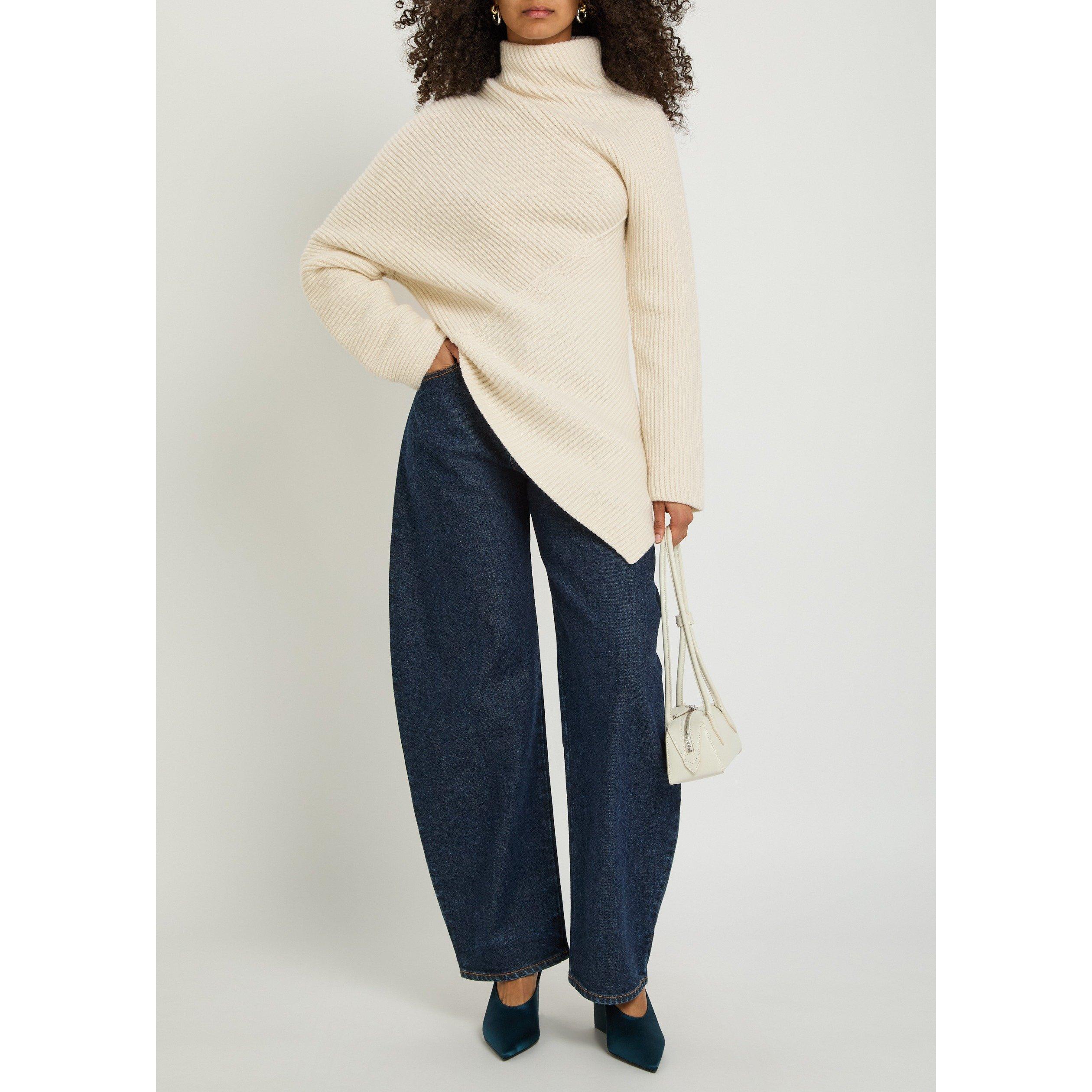 WHITE - Alaia - TWISTED JUMPER - 5