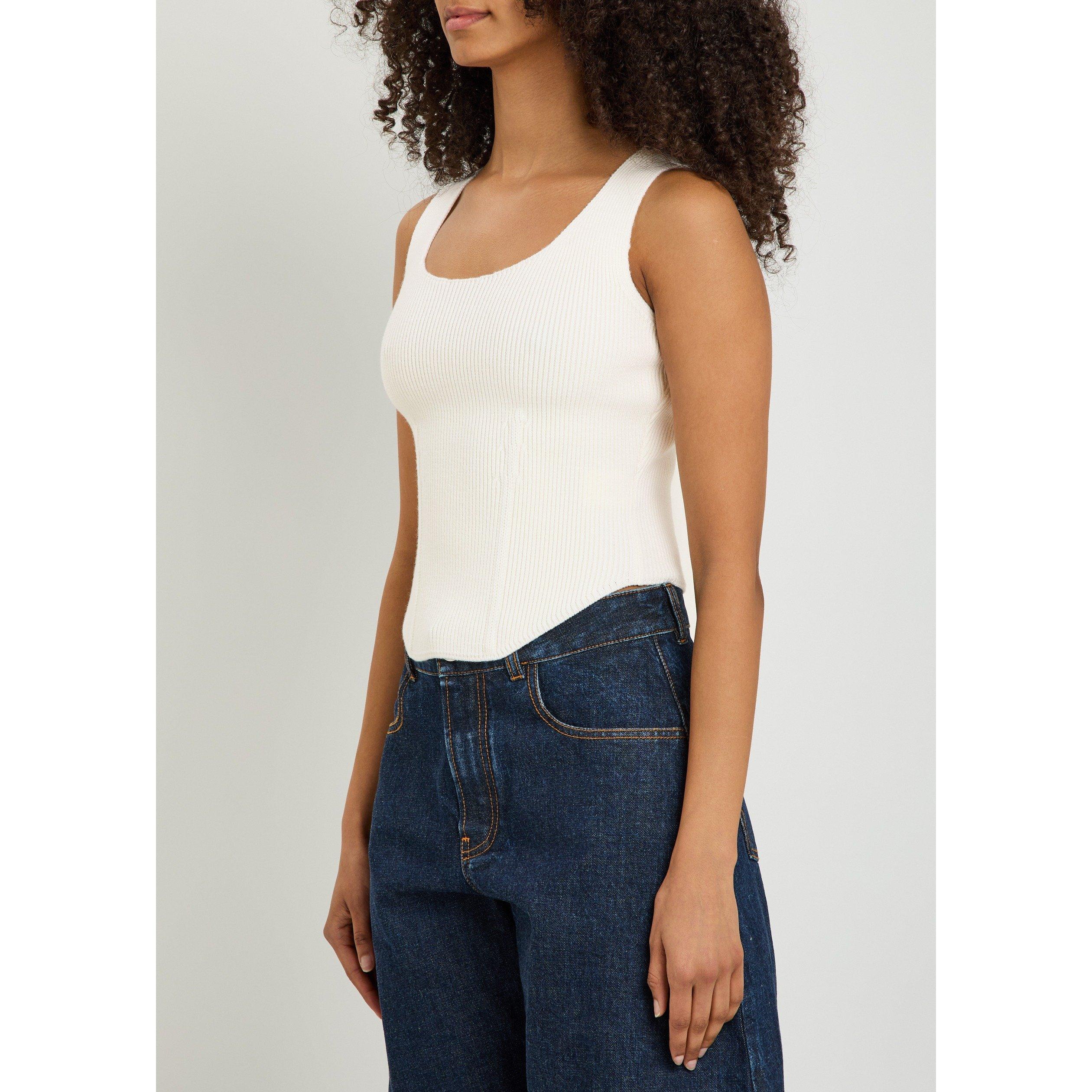 WHITE - Alaia - CORSET TOP - 2
