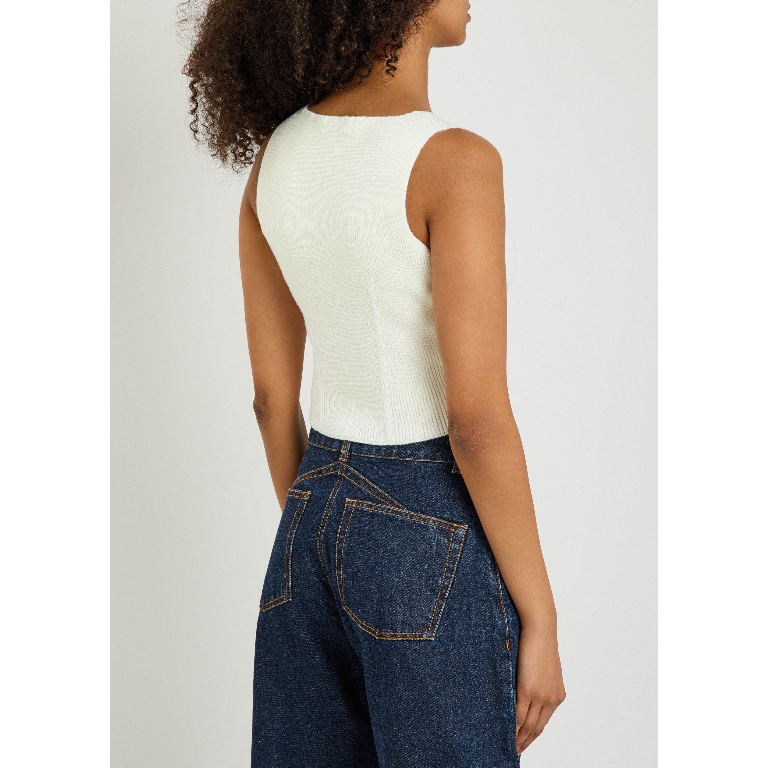WHITE - Alaia - CORSET TOP - 3