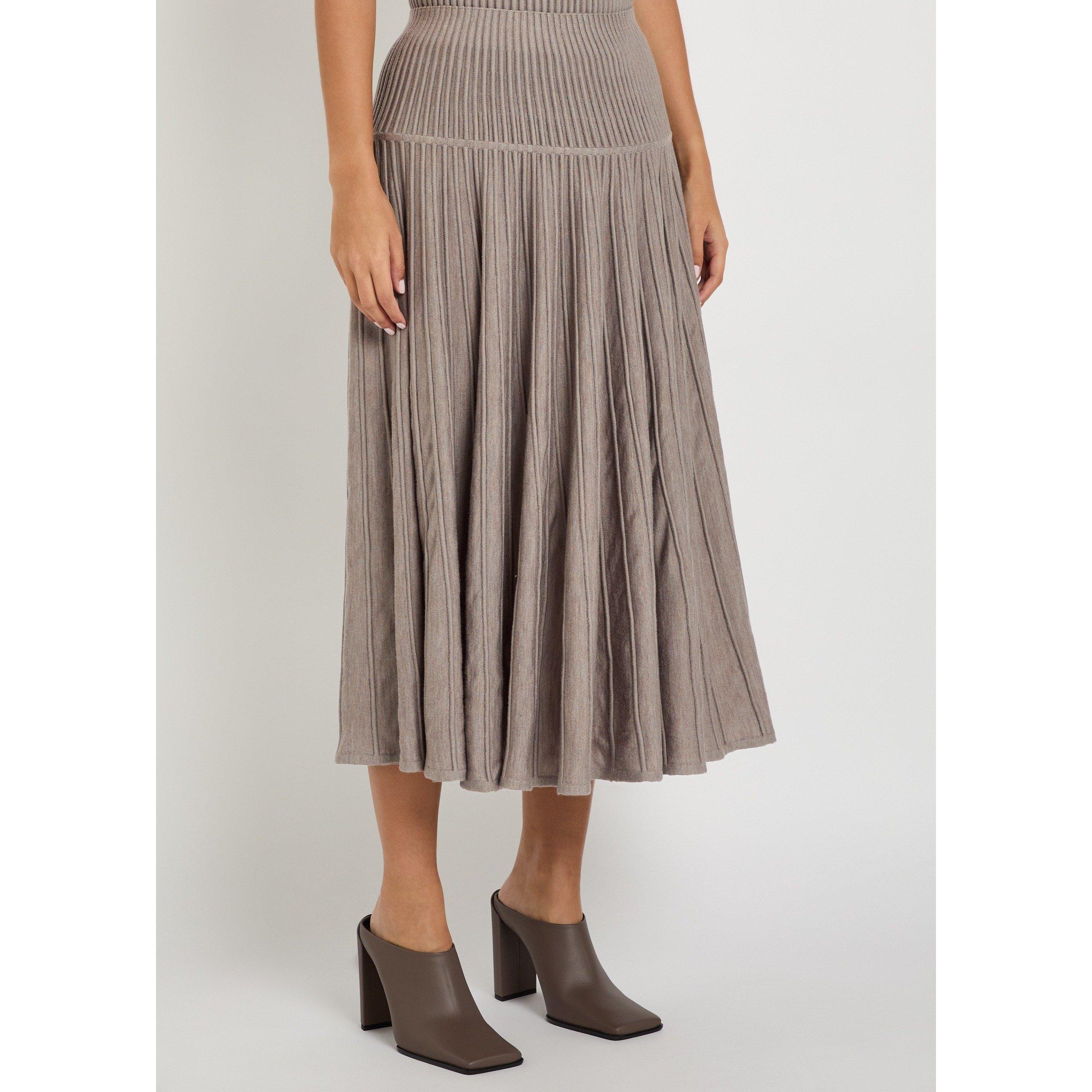 GREY - Alaia - CRINOLINE SKIRT - 2