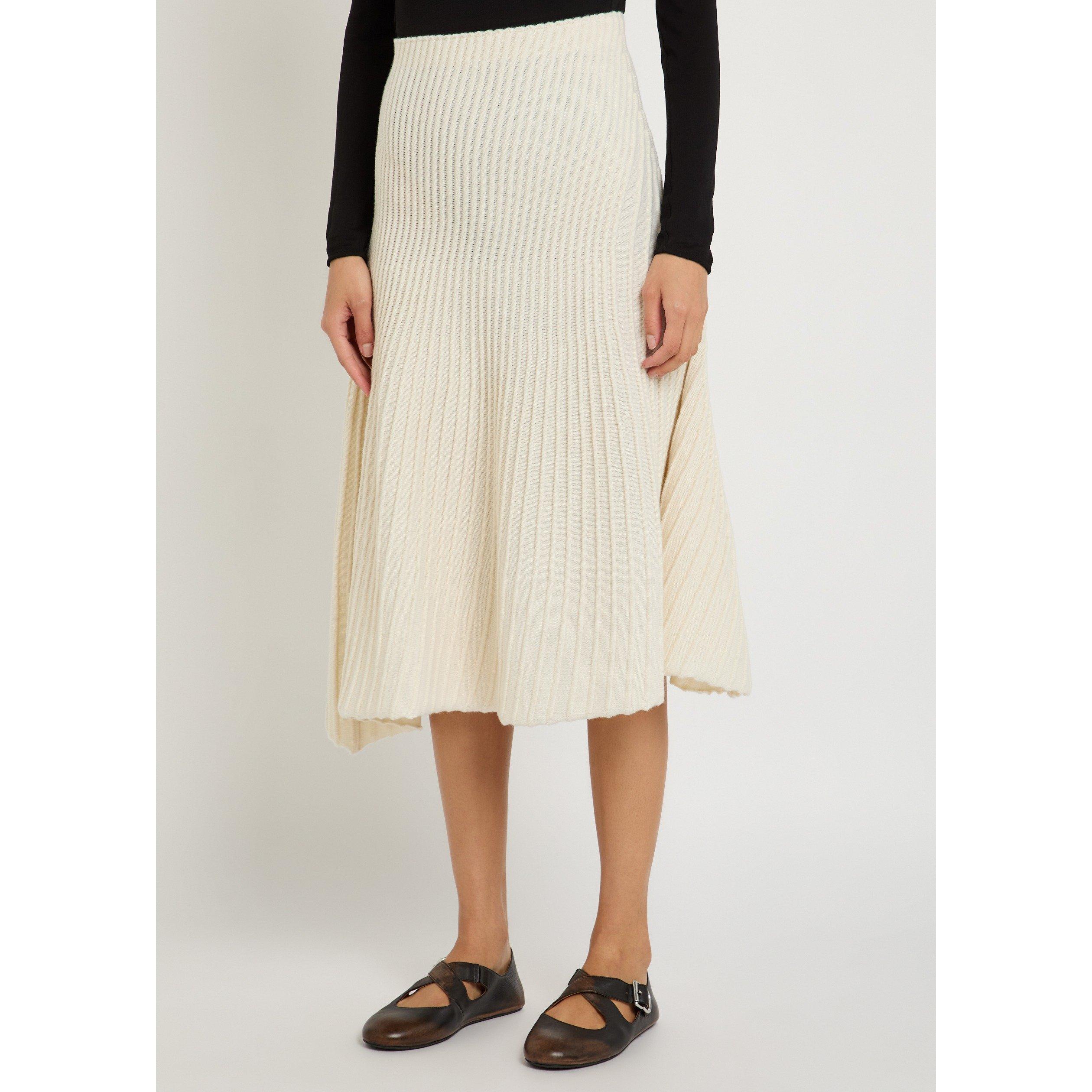WHITE - Alaia - TWISTED SKIRT - 2
