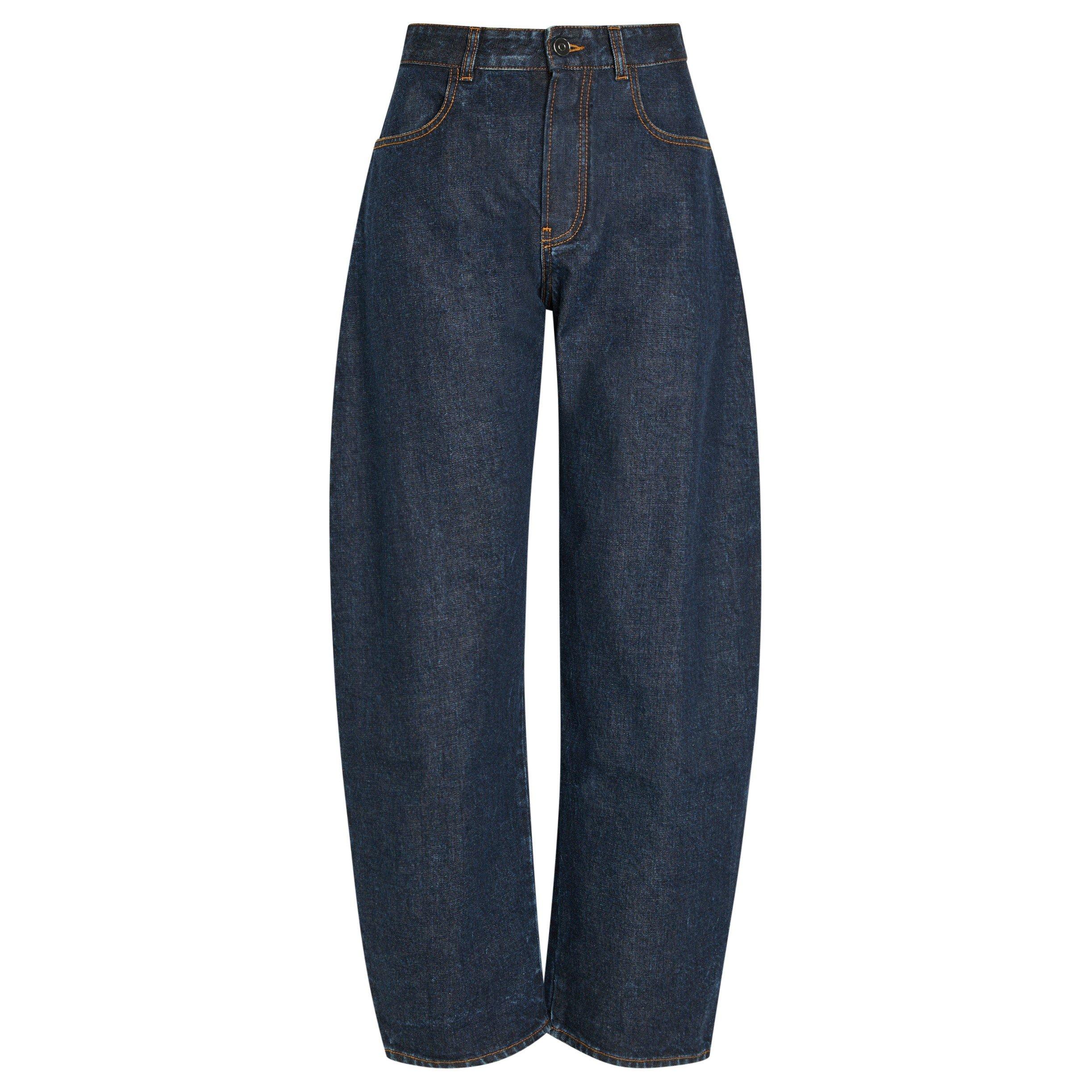 DENIM - Alaia - LOW ROUND PANTS - 1