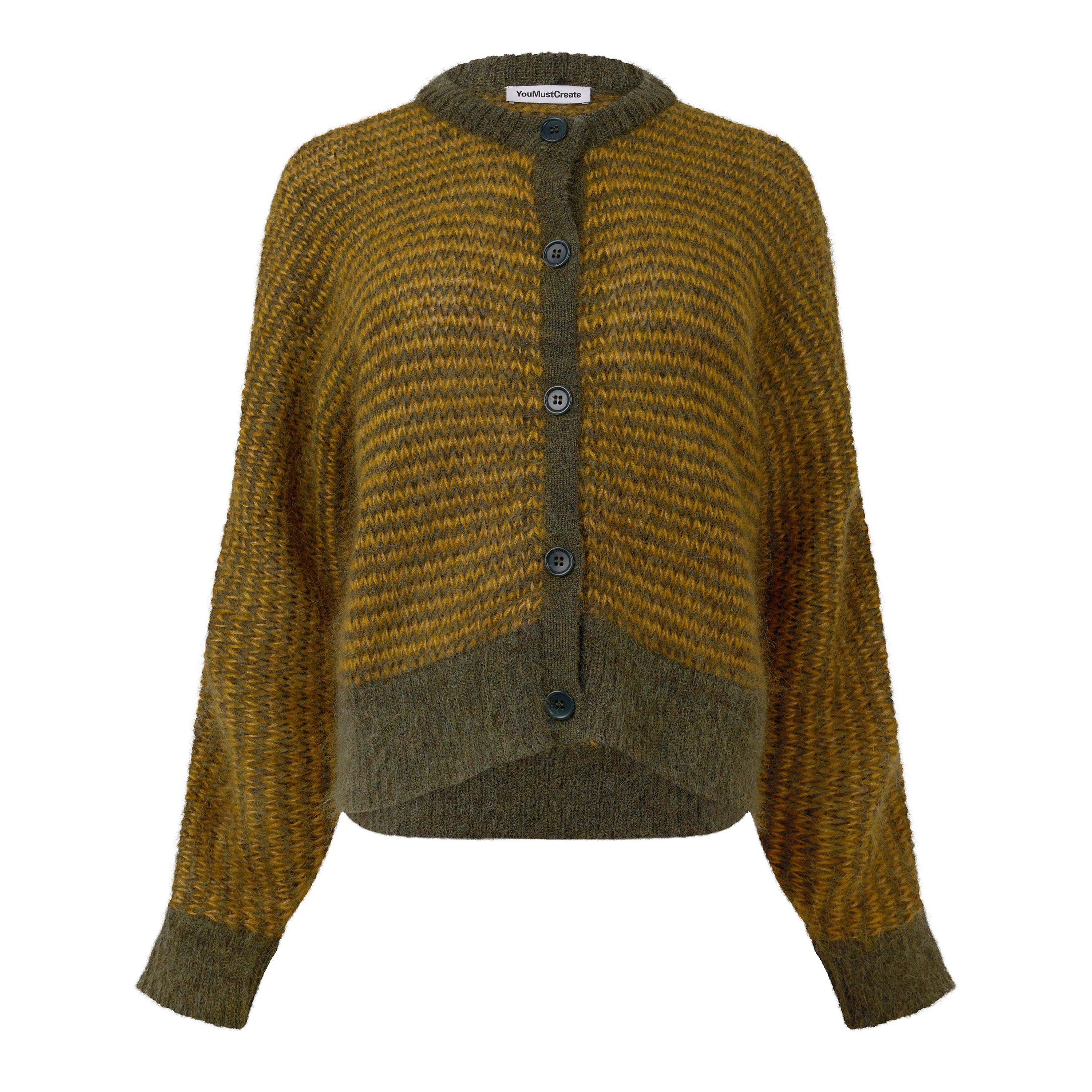 YELLOW - YMC - K DISORDER CARDIGAN - 1