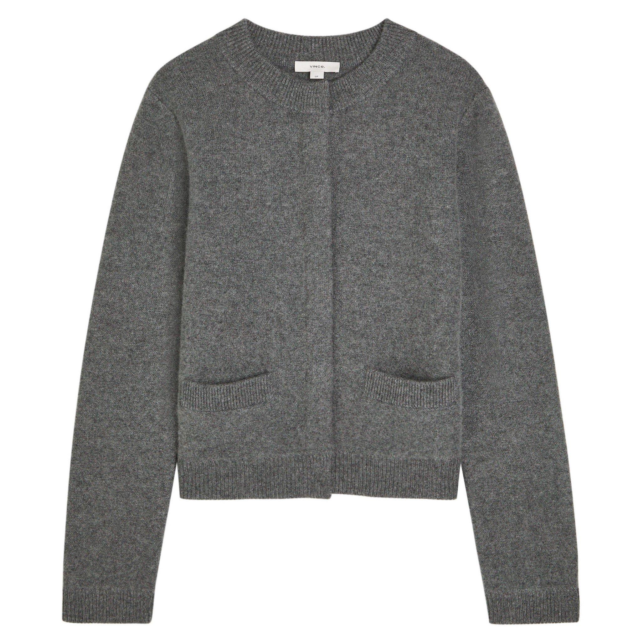 GREY - Vince - J SHRUNKEN BOILED JACKET