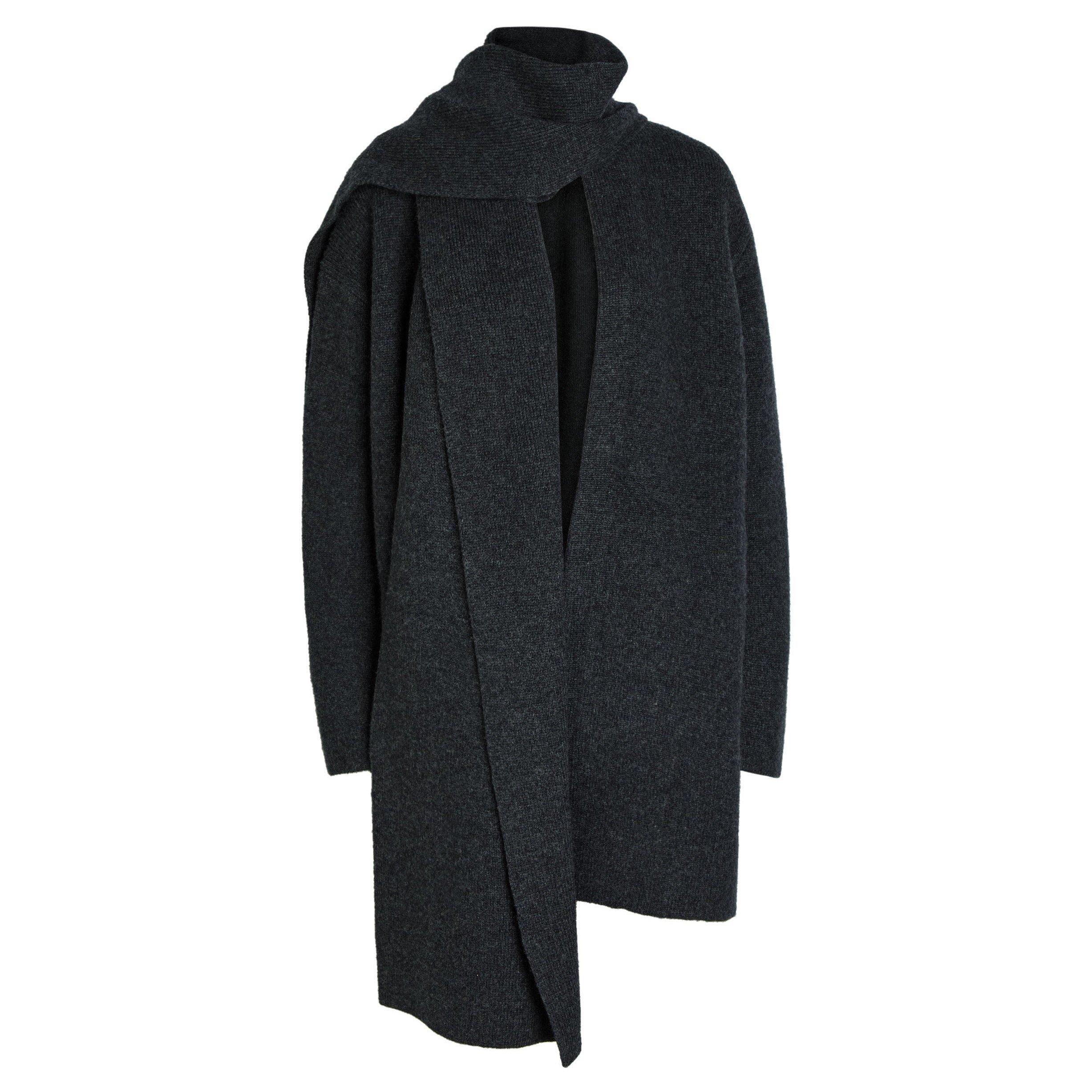 DARK GREY - Vince - C DRAPED CAR COAT