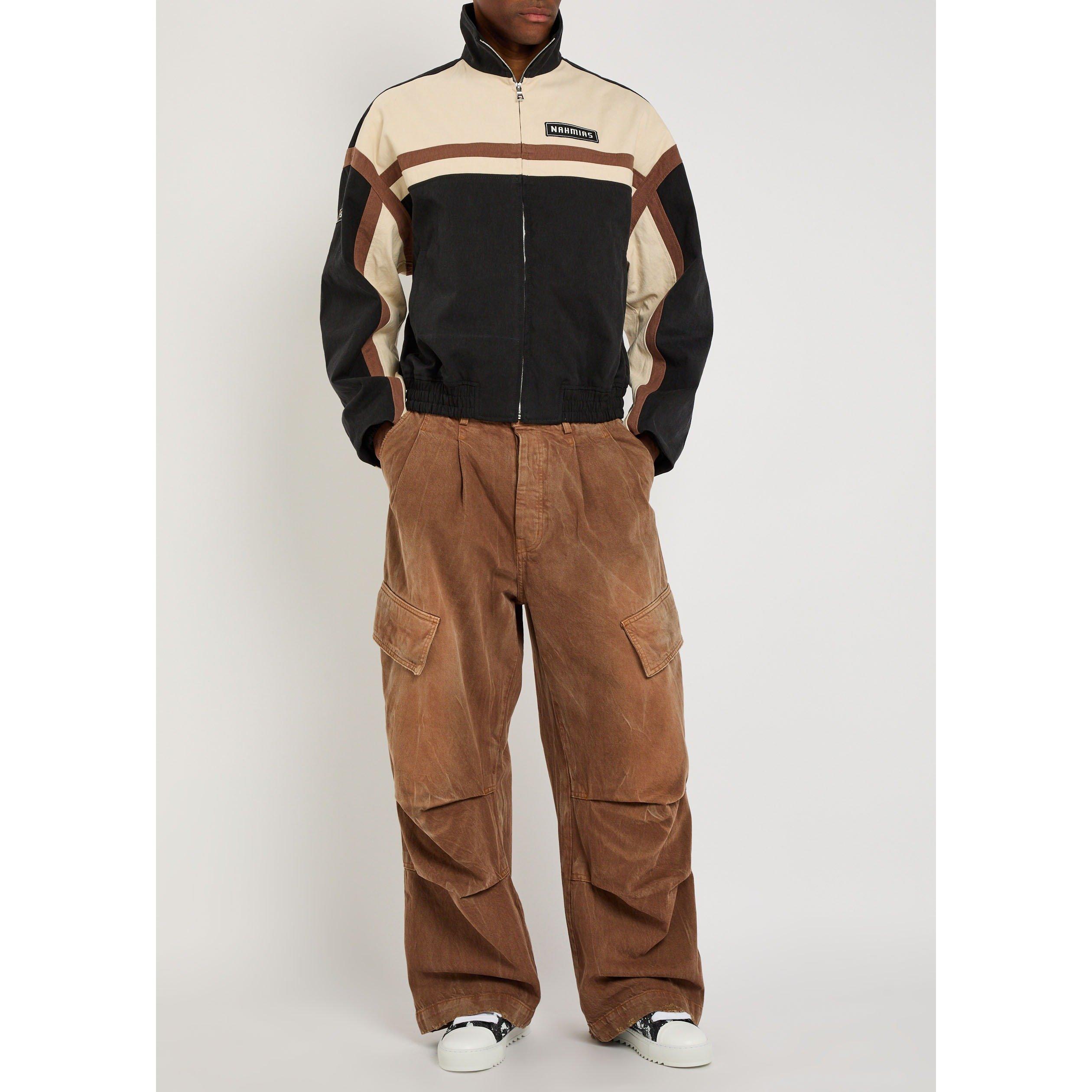 BROWN - Nahmias - NM DENIM OVERSIZED CARGOS - 5