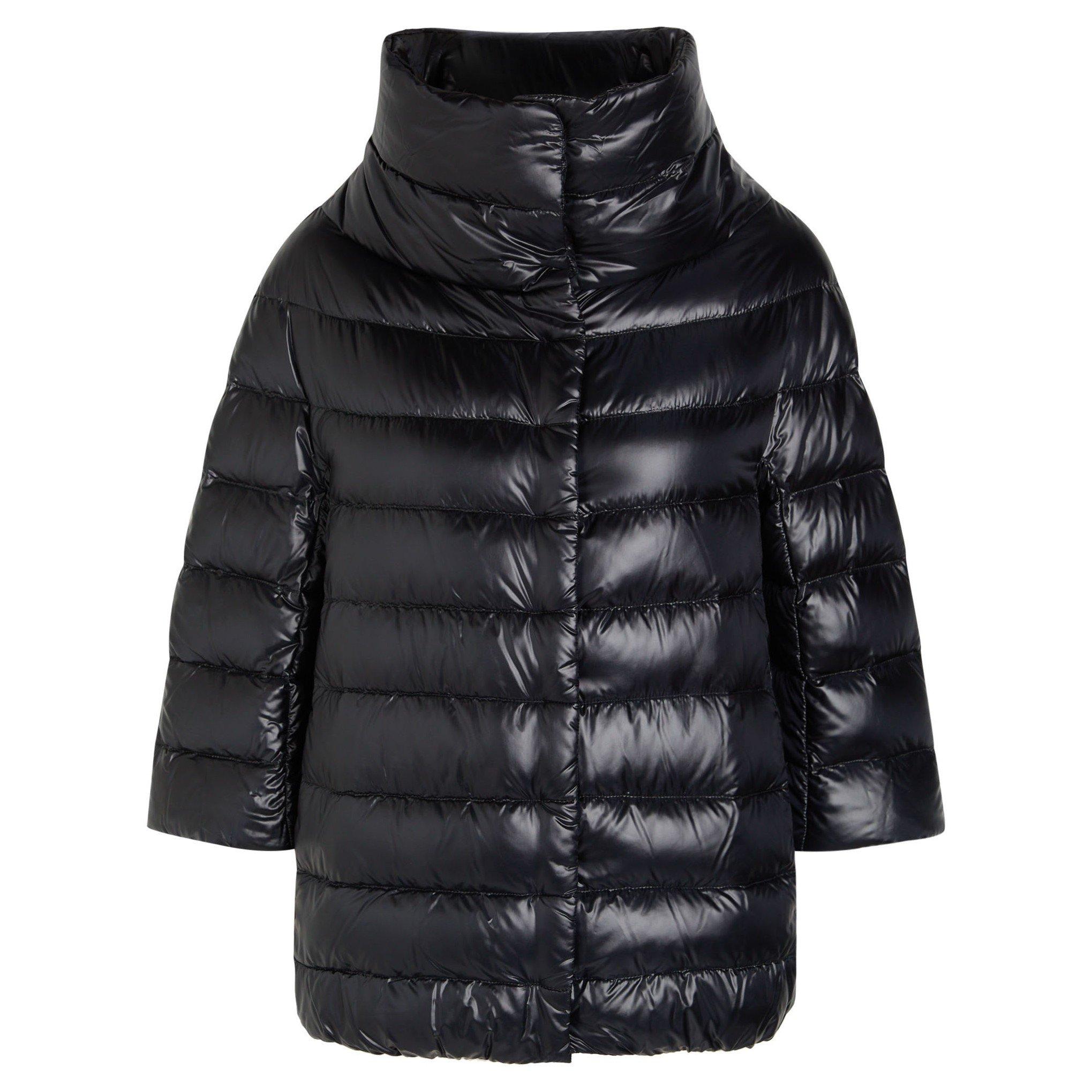 BLACK - Herno - J ULTRALIGHT CAPE 3/4 SLV JCKT - 1