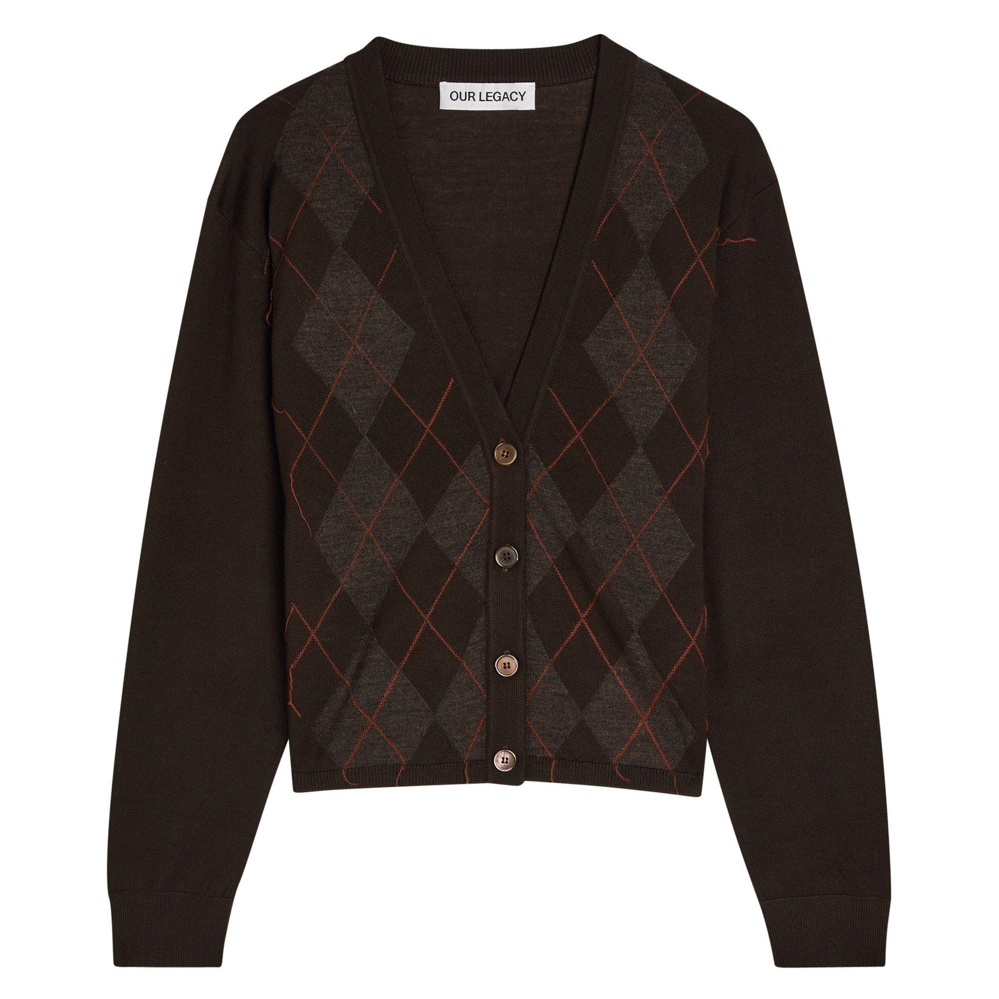 GREY - Our Legacy - KN IVY CARDIGAN
