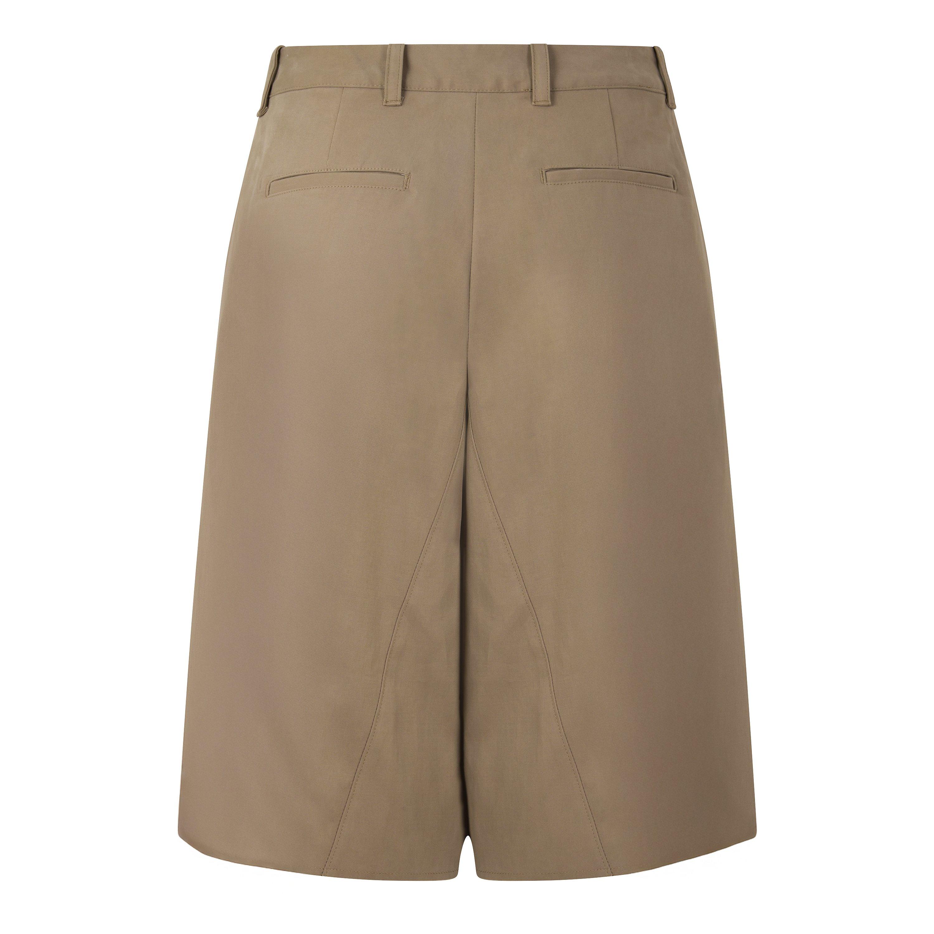 BEIGE - Our Legacy - Women's Jumbo Cotton Shorts - 2