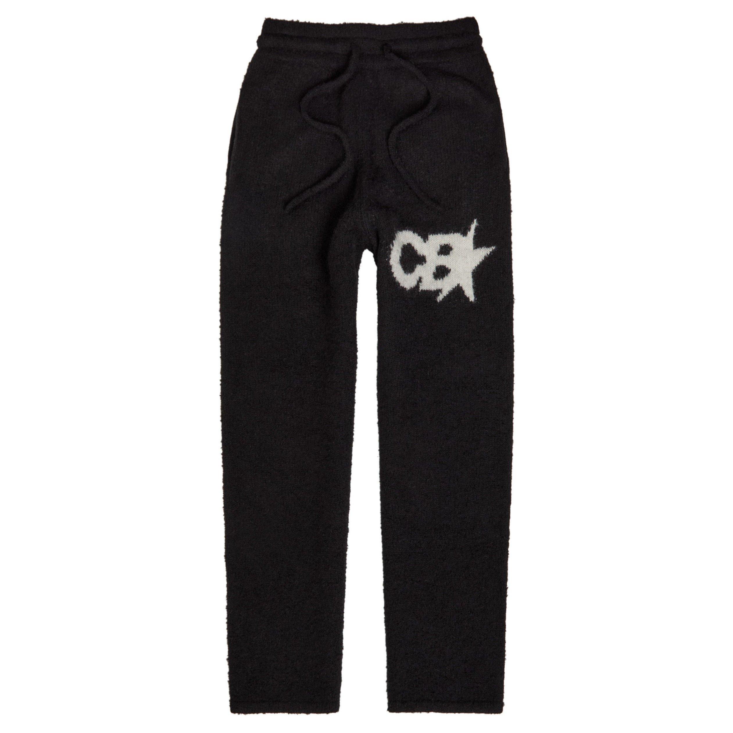 BLACK - Cole Buxton - CB STAR KNIT PANTS