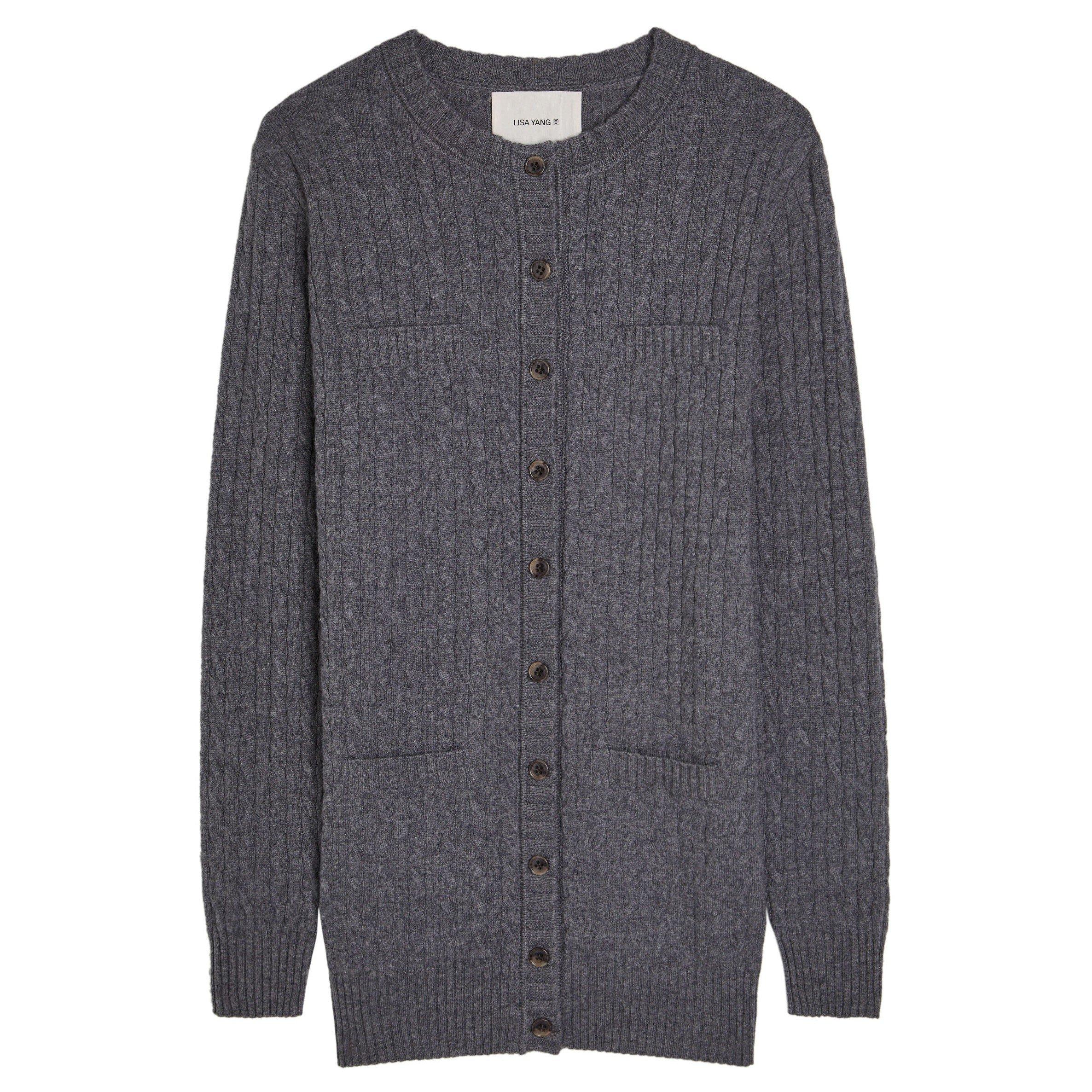 GREY - Lisa Yang - Inda Cardigan