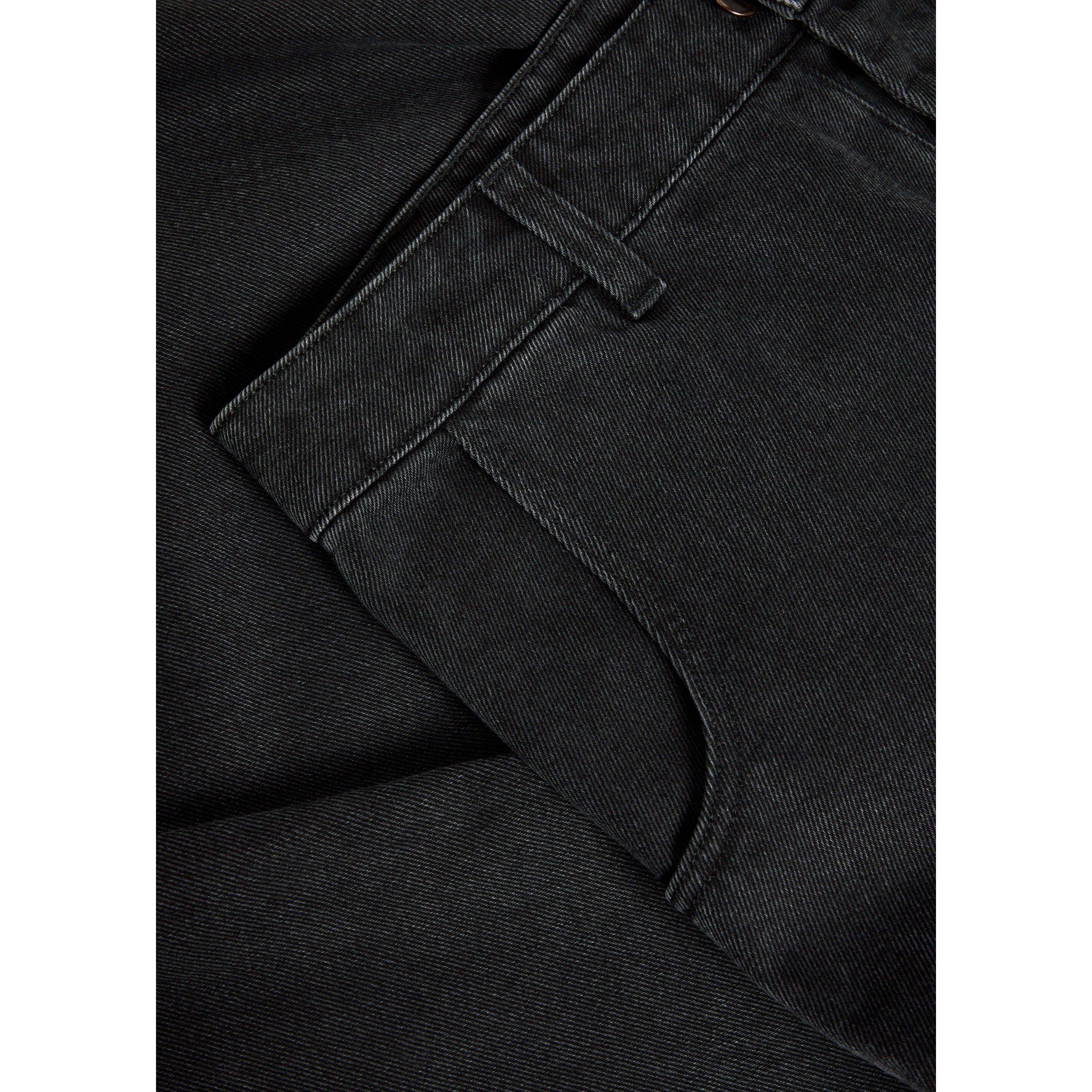 BLACK - Liberowe - Women's Alba Cotton Mid-Rise Wide-Leg Jeans - 4