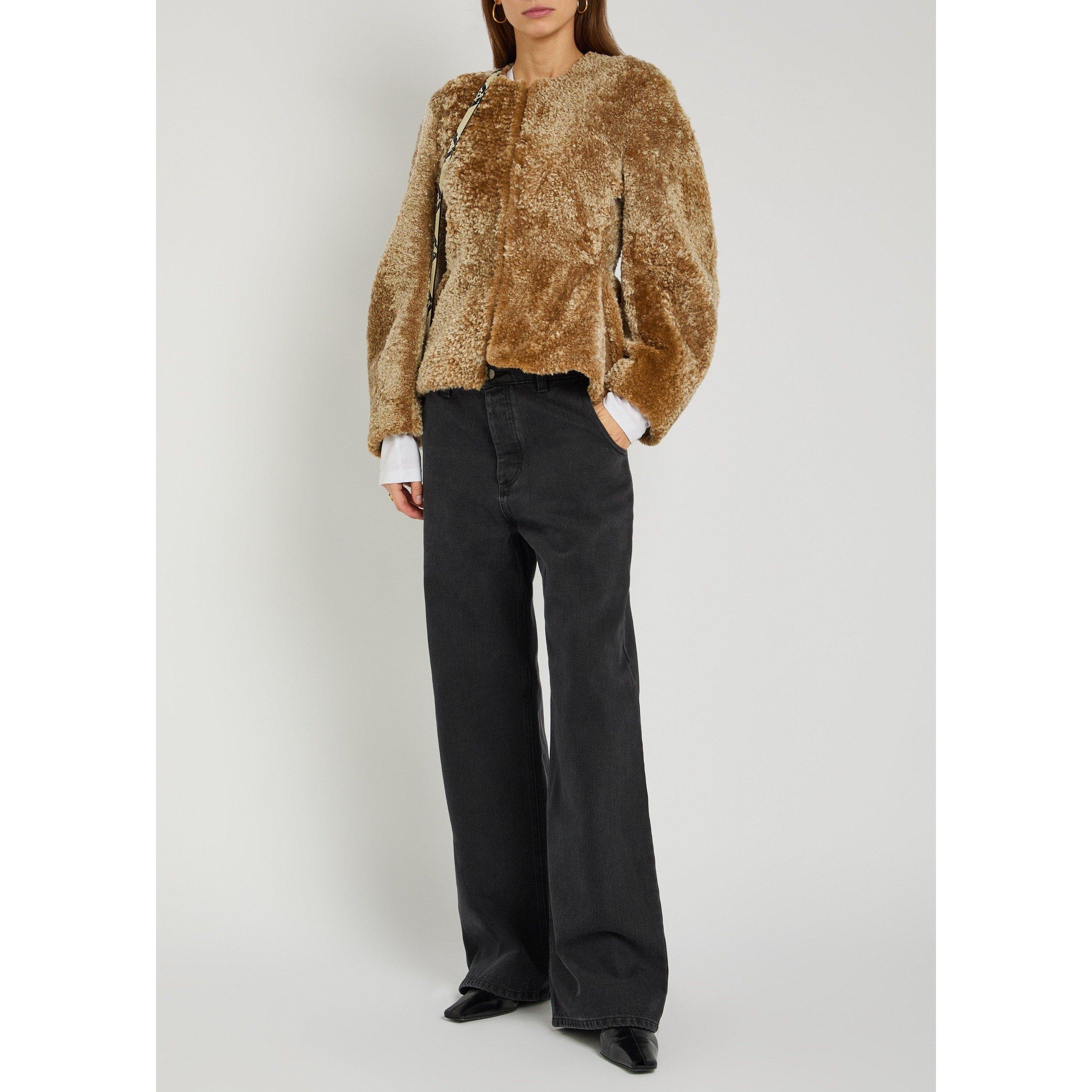 BLACK - Liberowe - Women's Alba Cotton Mid-Rise Wide-Leg Jeans - 5