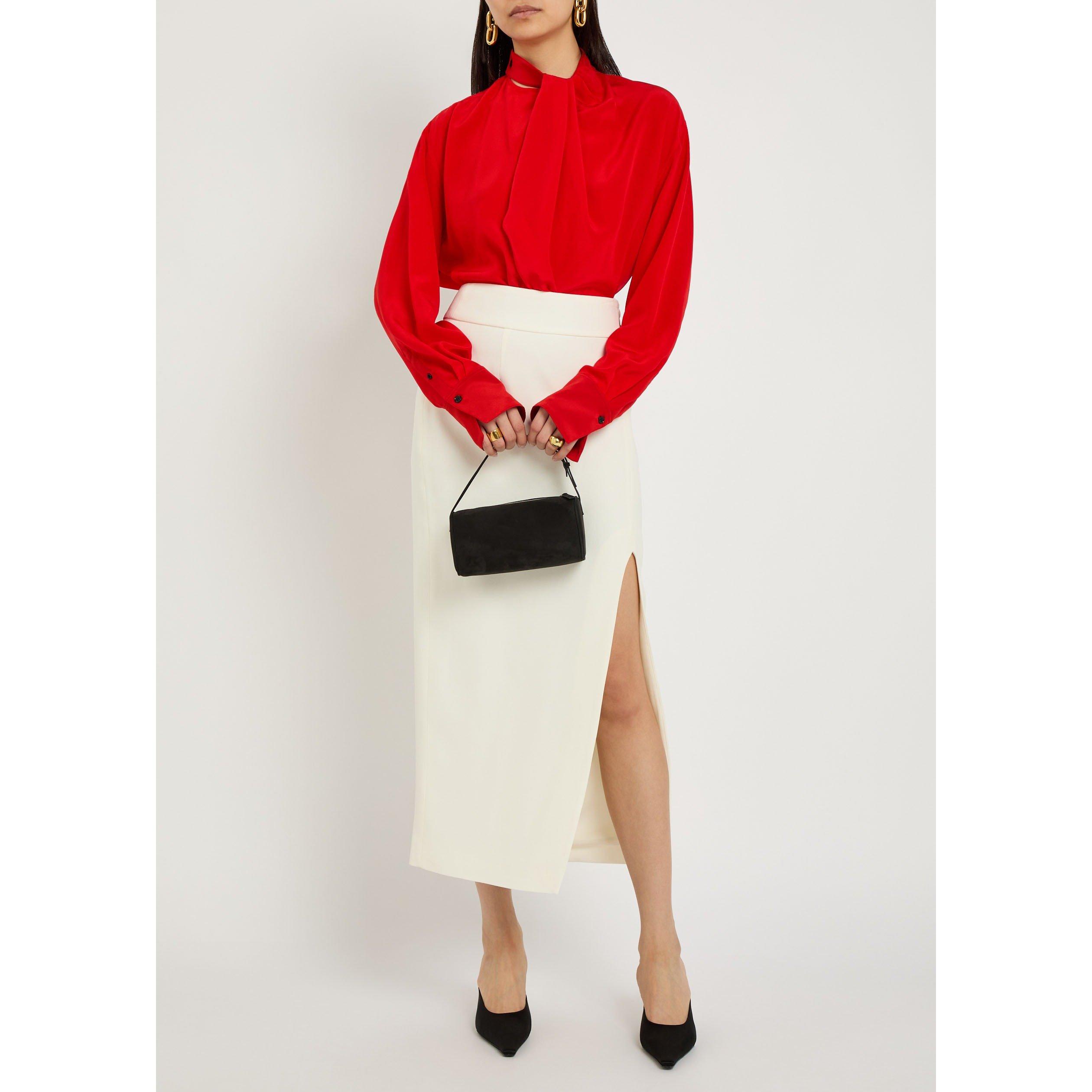 IVORY - Victoria Beckham - SPLIT DETAIL SKIRT - 5