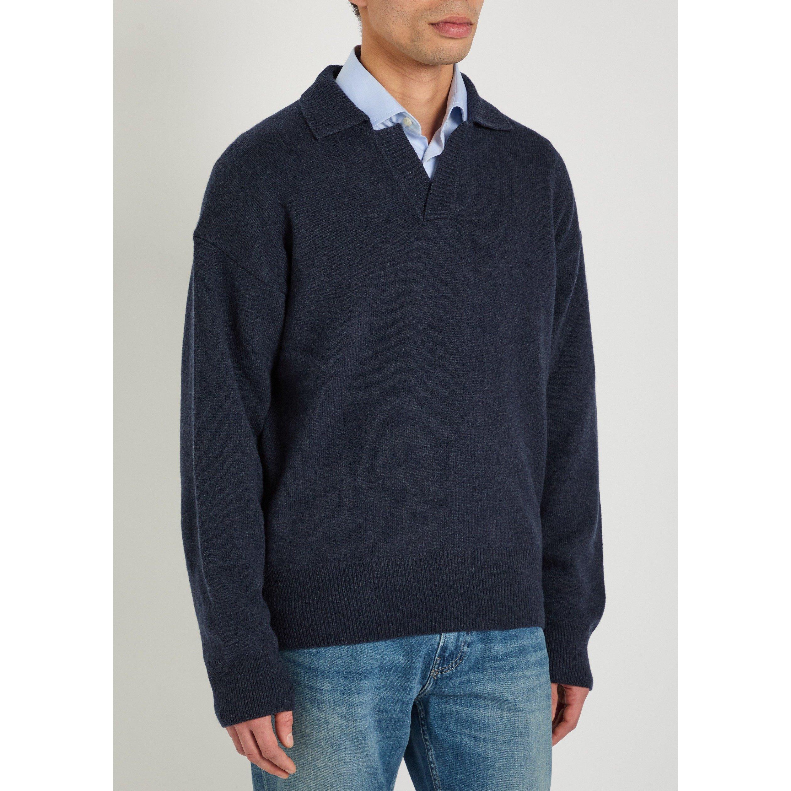 NAVY - Boss - BOSS KNIT POLO LS CMP CLR - 2