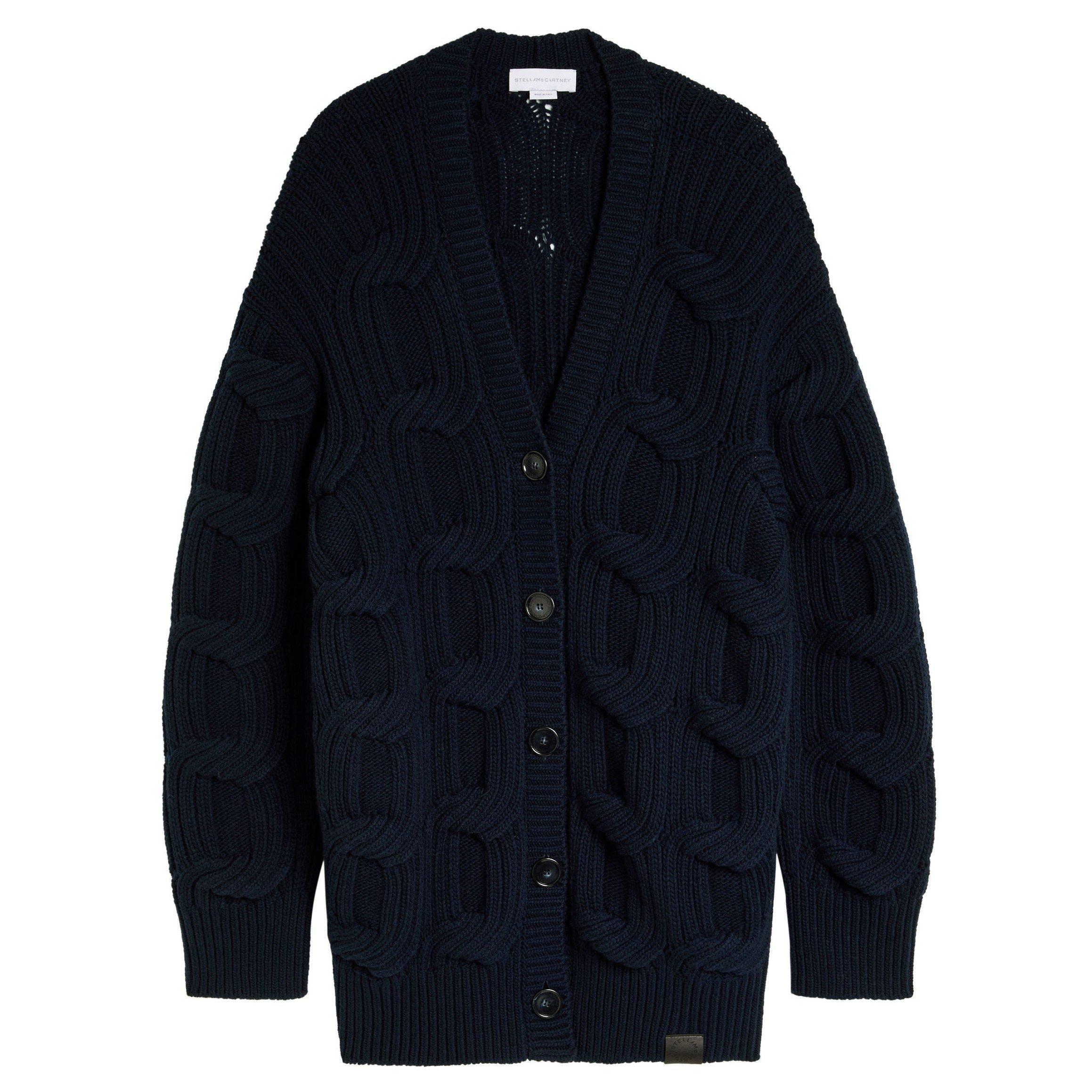 NAVY - Stella McCartney - CHAIN CARDIGAN - 1